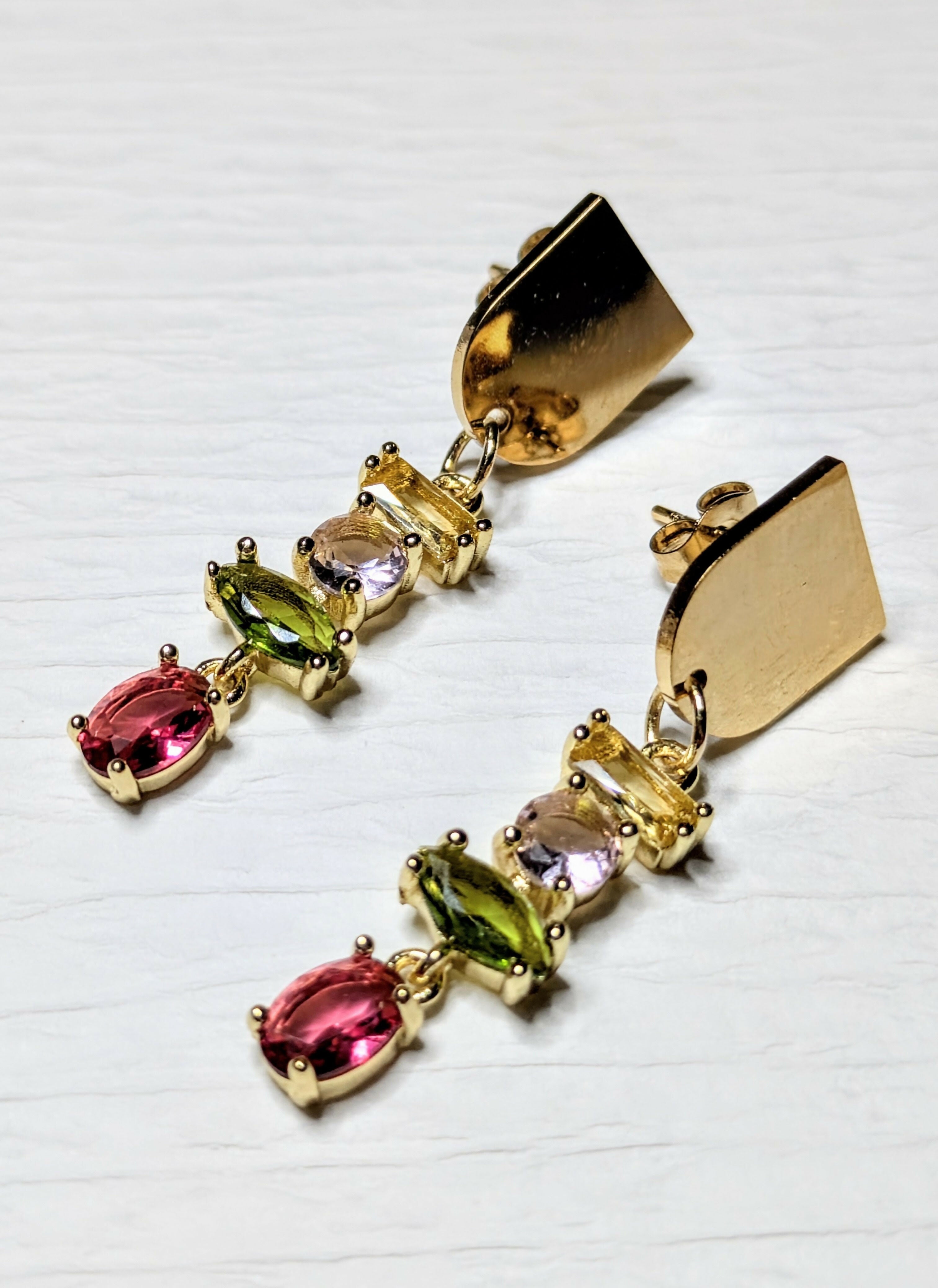 Boucles d'oreilles Marta - Rose