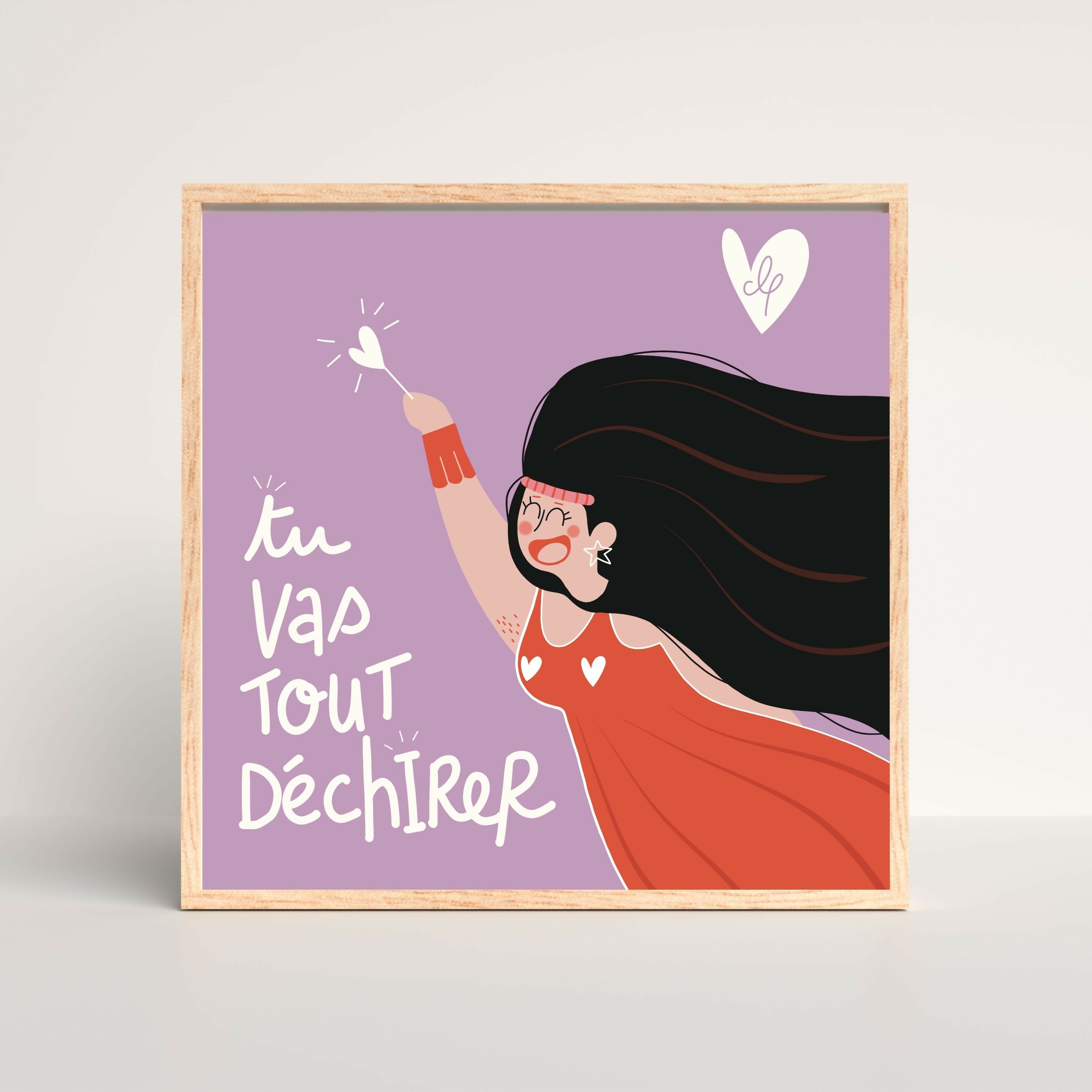 Affiche TU VAS TOUT DECHIRER