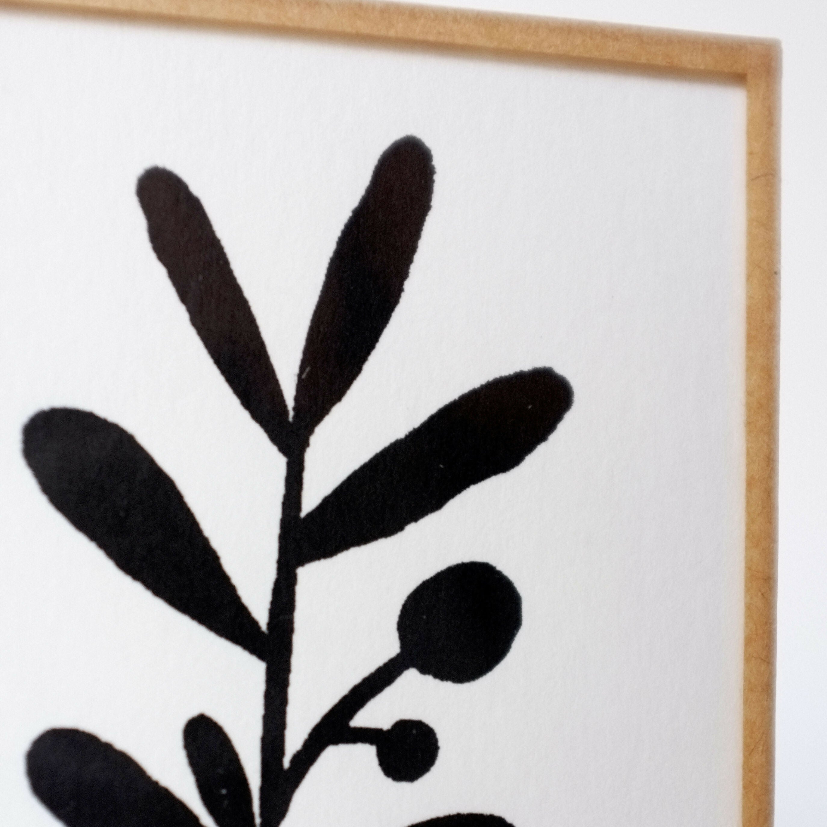 Sérigraphie Suzanne Noir