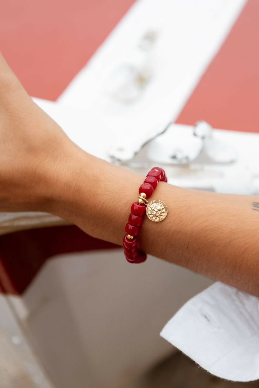 Bracelet Noé rouge
