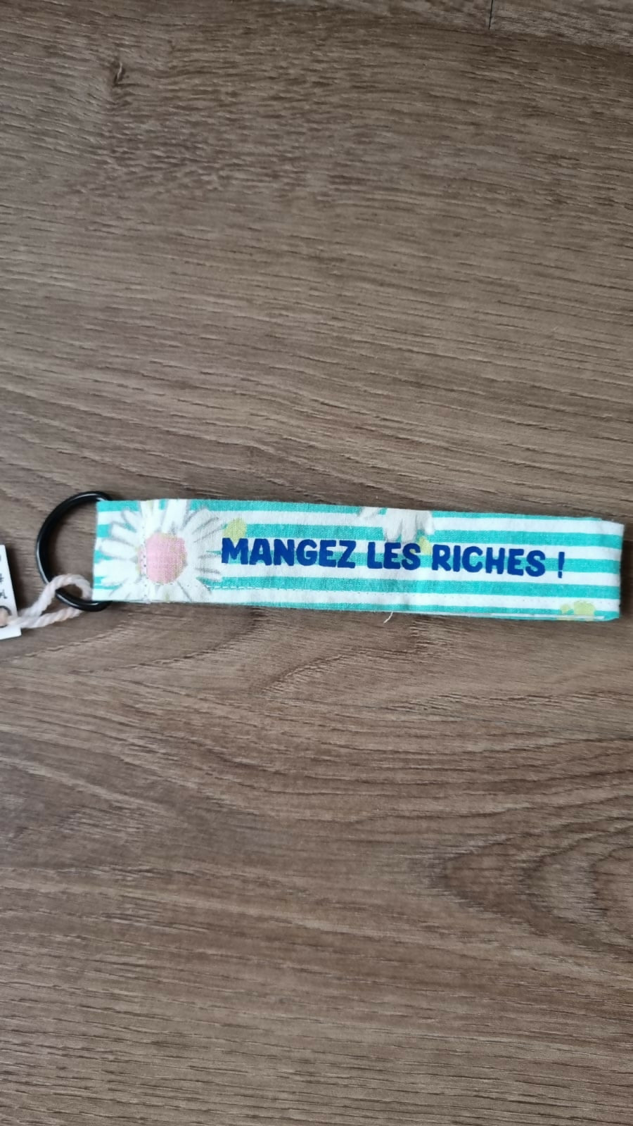 Porte-clé "Mangez les riches !"