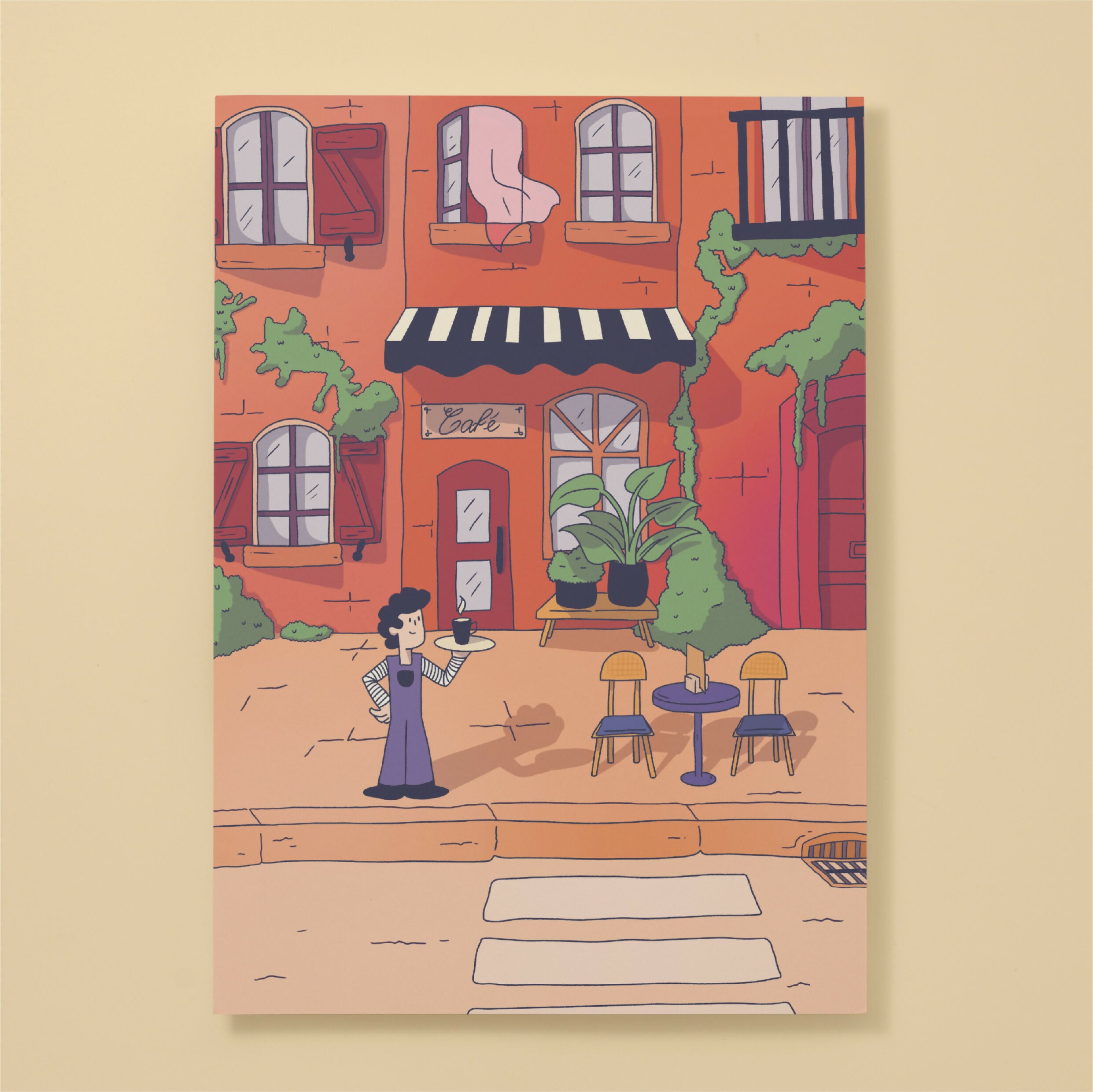 Heure dorée ☀️ - Affiche 30X40