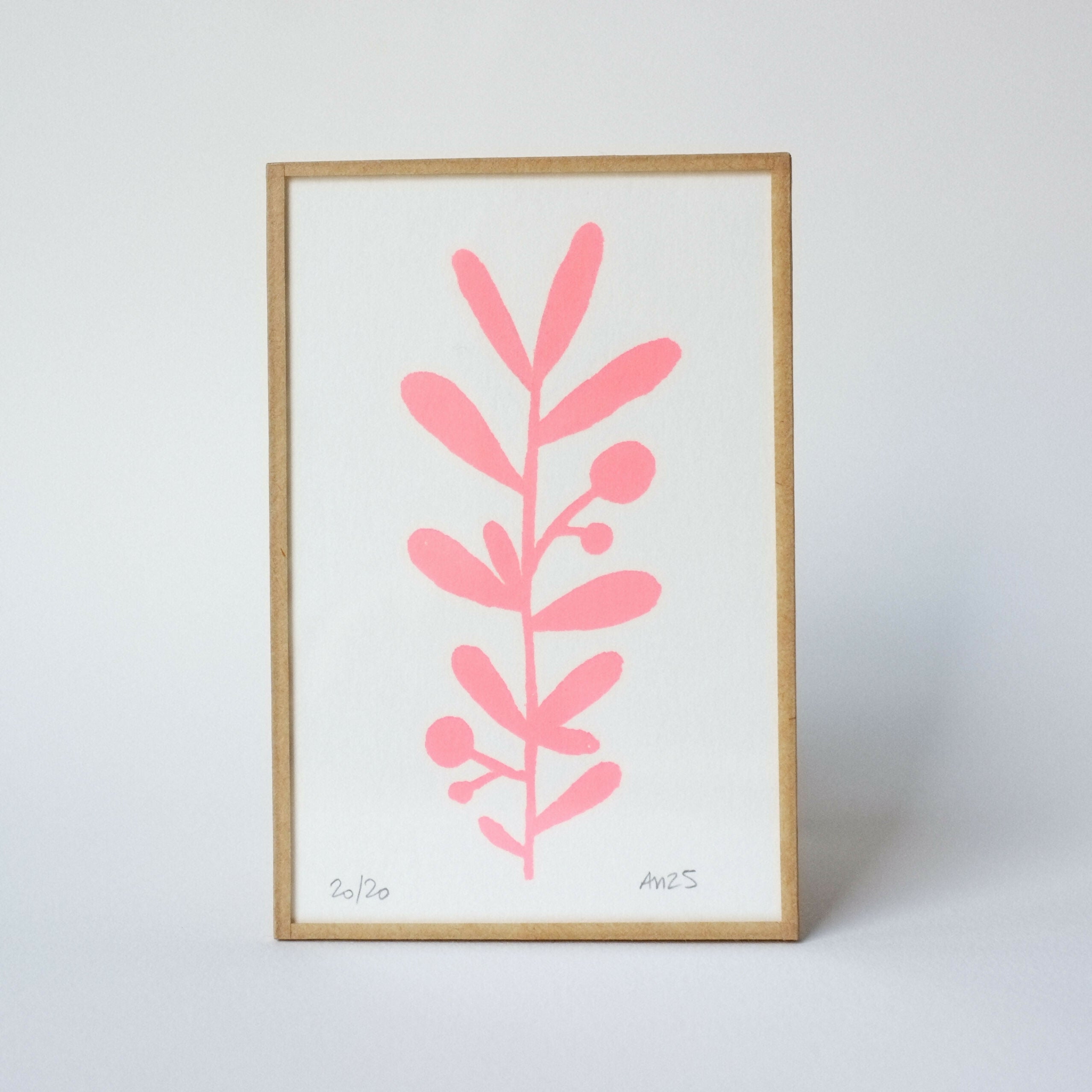 Sérigraphie Suzanne Rose