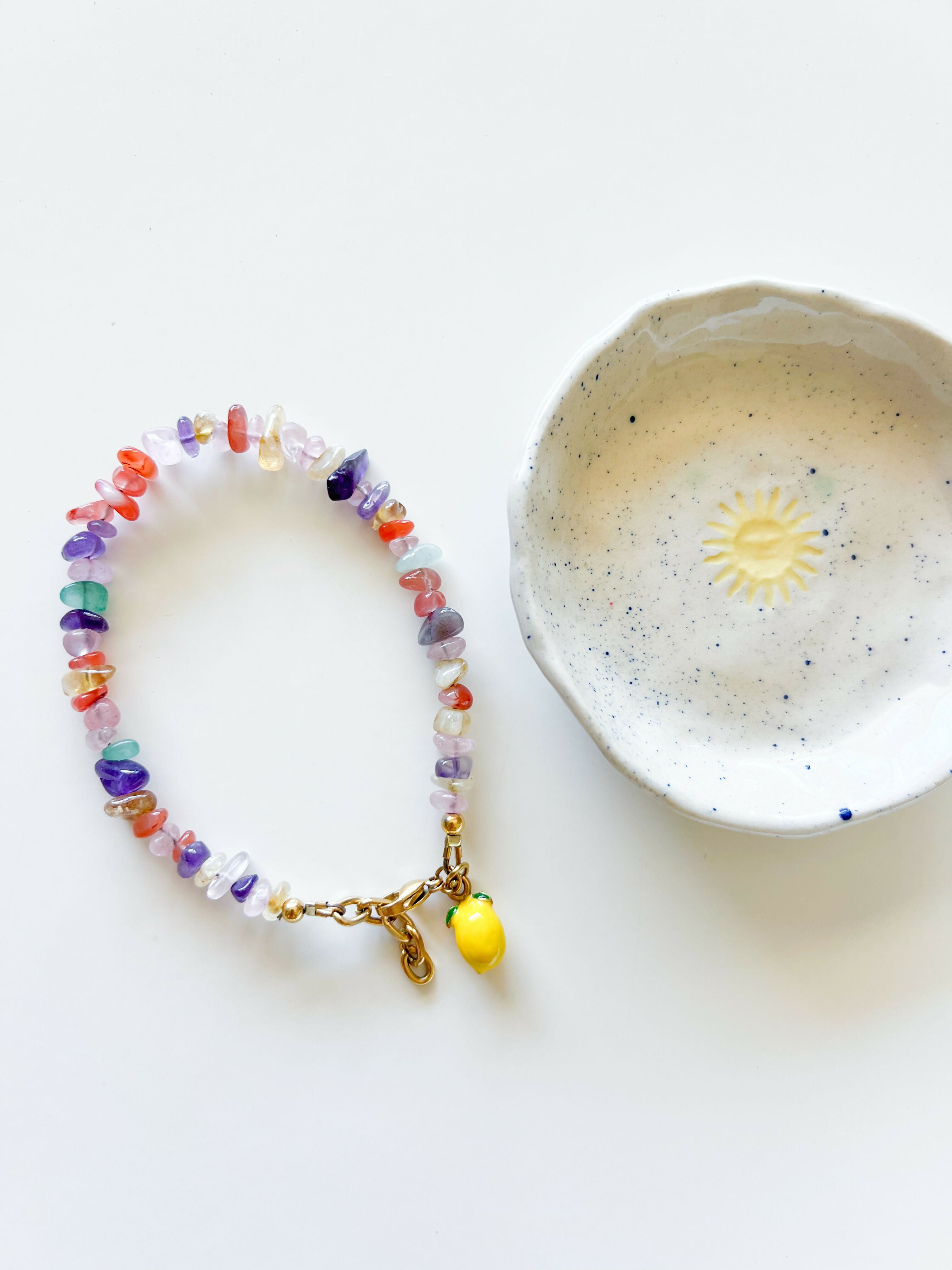 Bracelet de cheville Pastel