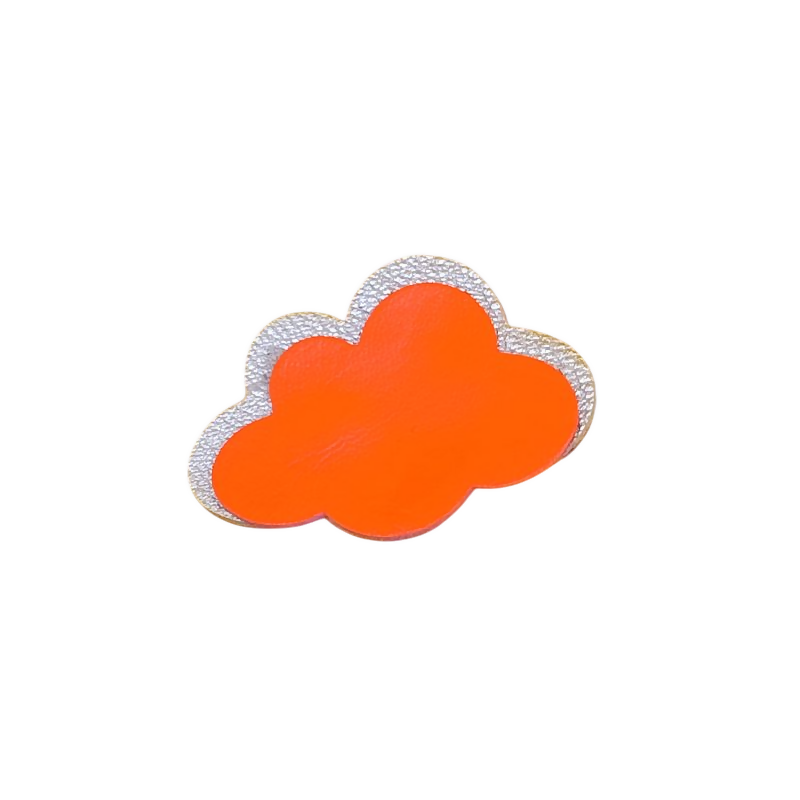 broche-cuir-nuage-astrovibe-orange-fluo-argent2-Photoroom