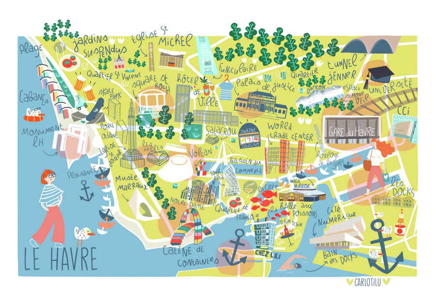 Affiche LE HAVRE