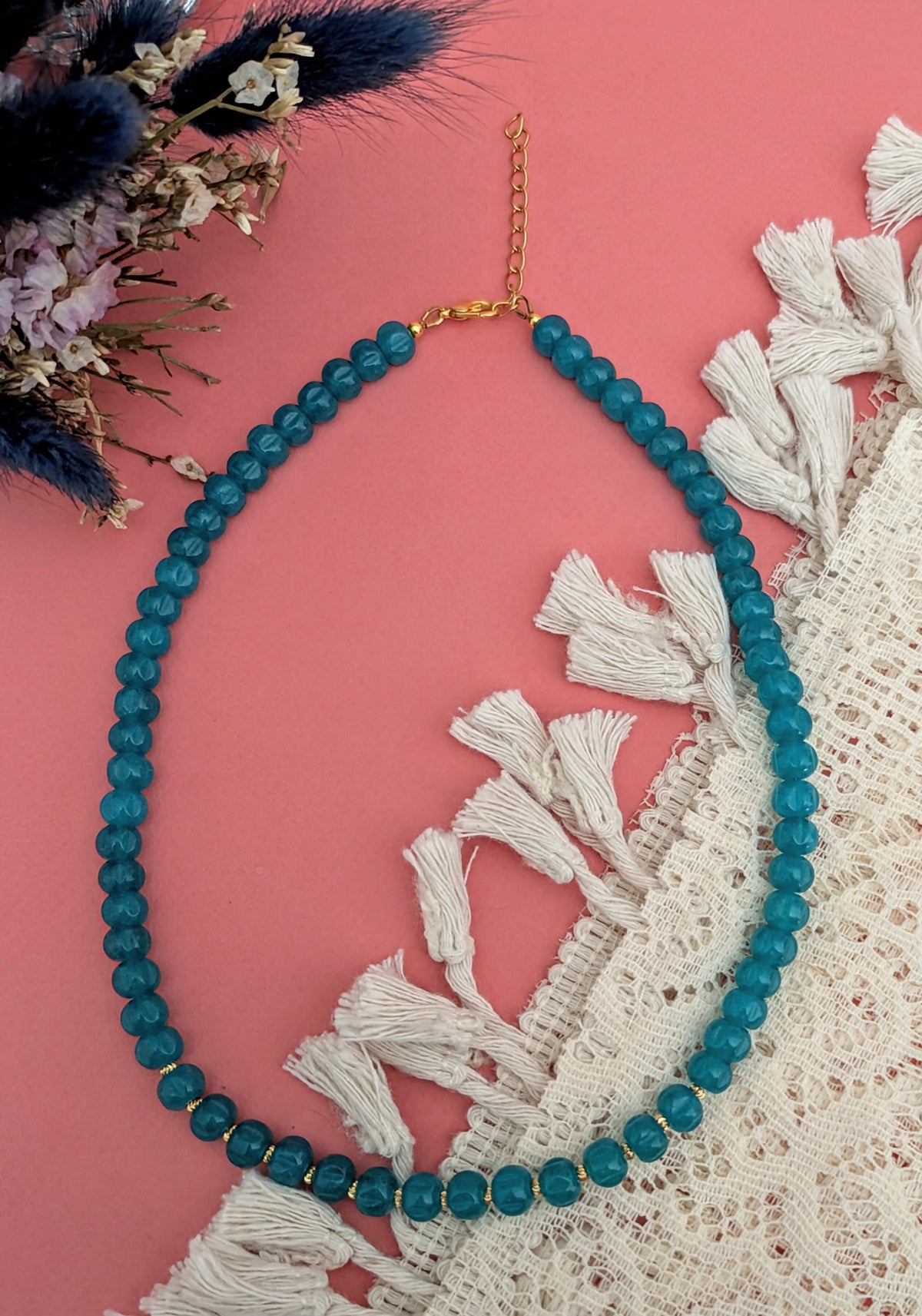 Collier Cassy - jade