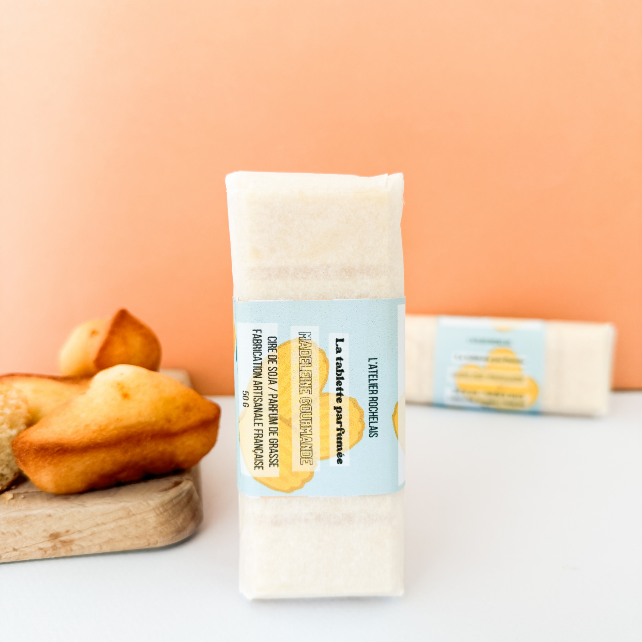 Tablettes parfumées artisanales – Cire de soja végétale – Parfums de Grasse – Diffusion longue – 50g