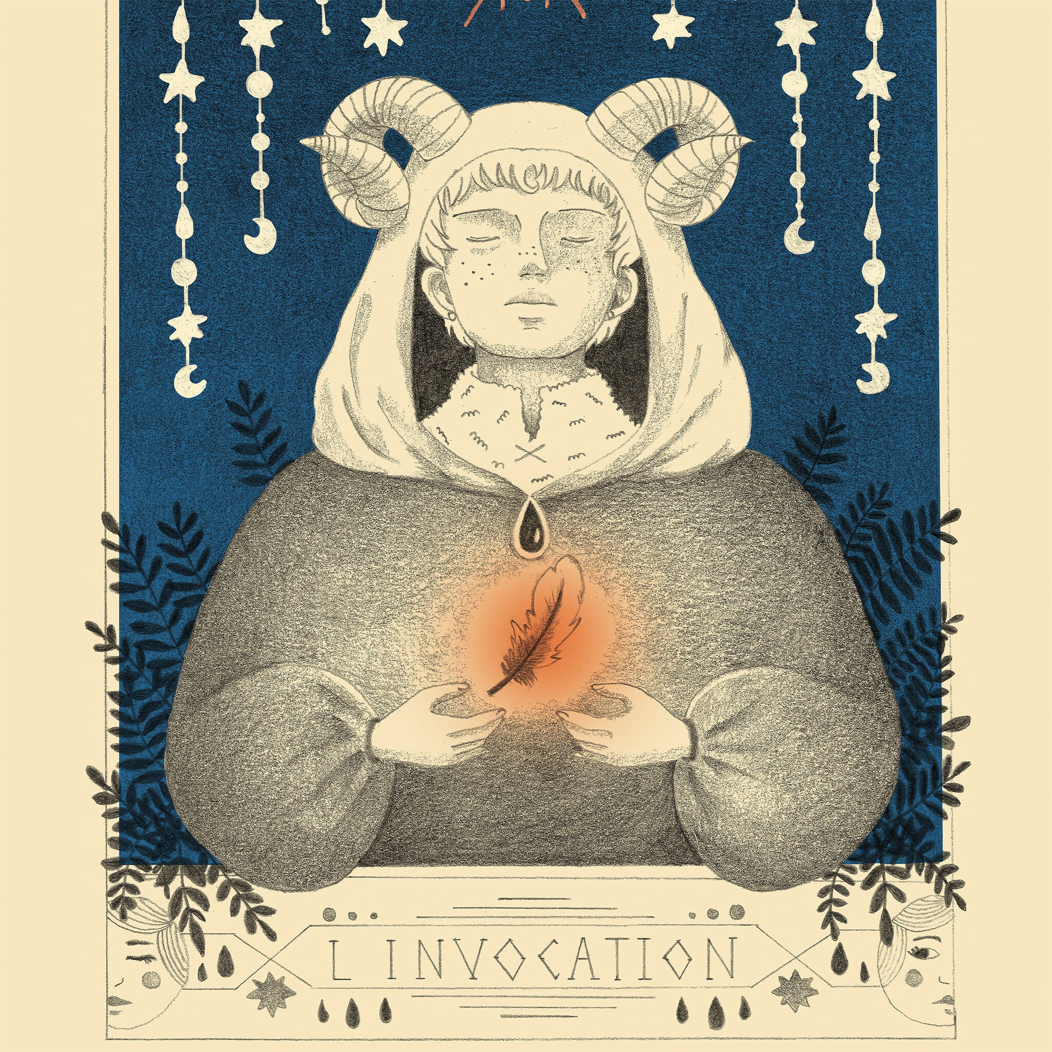 Mini print L'Invocation - Série Sorcières
