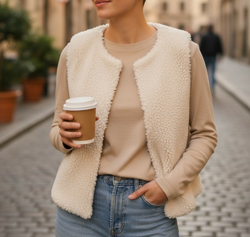 Gilet de berger sans manches "Michel"