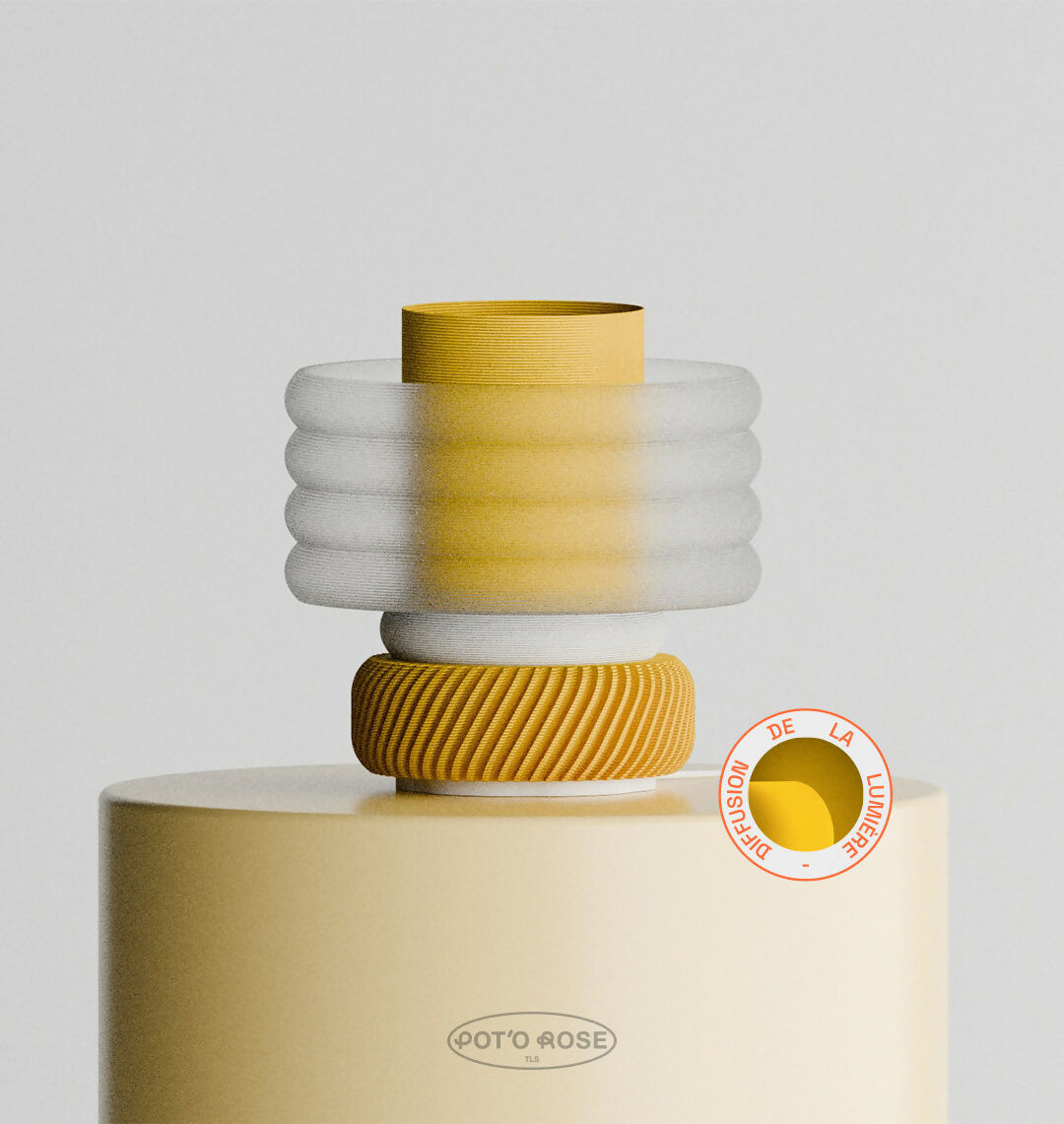 Lampe d'ambiance - René Jaune