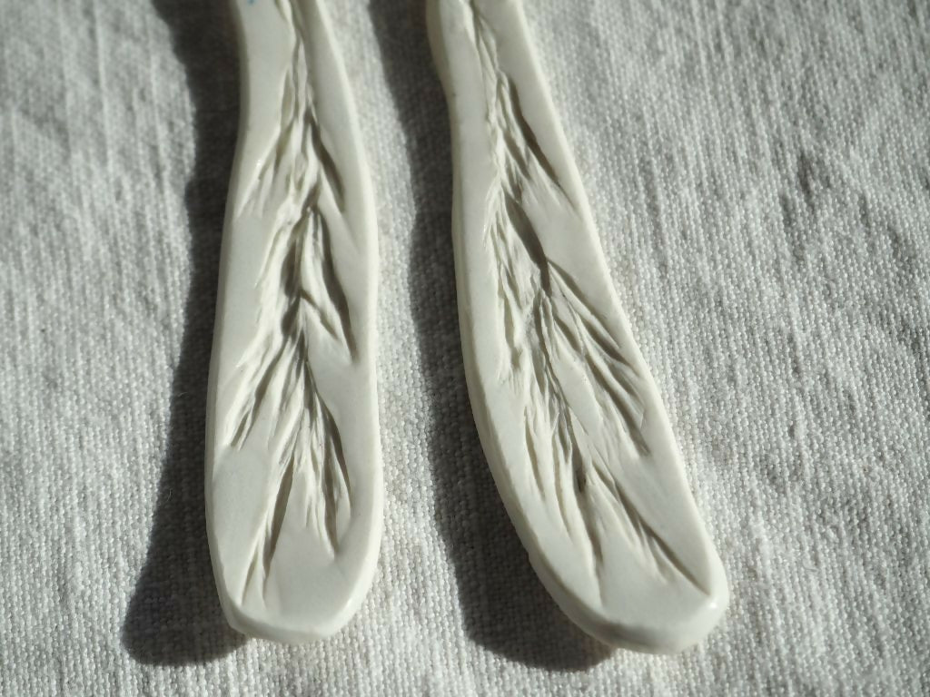 Boucles d'oreilles graminées