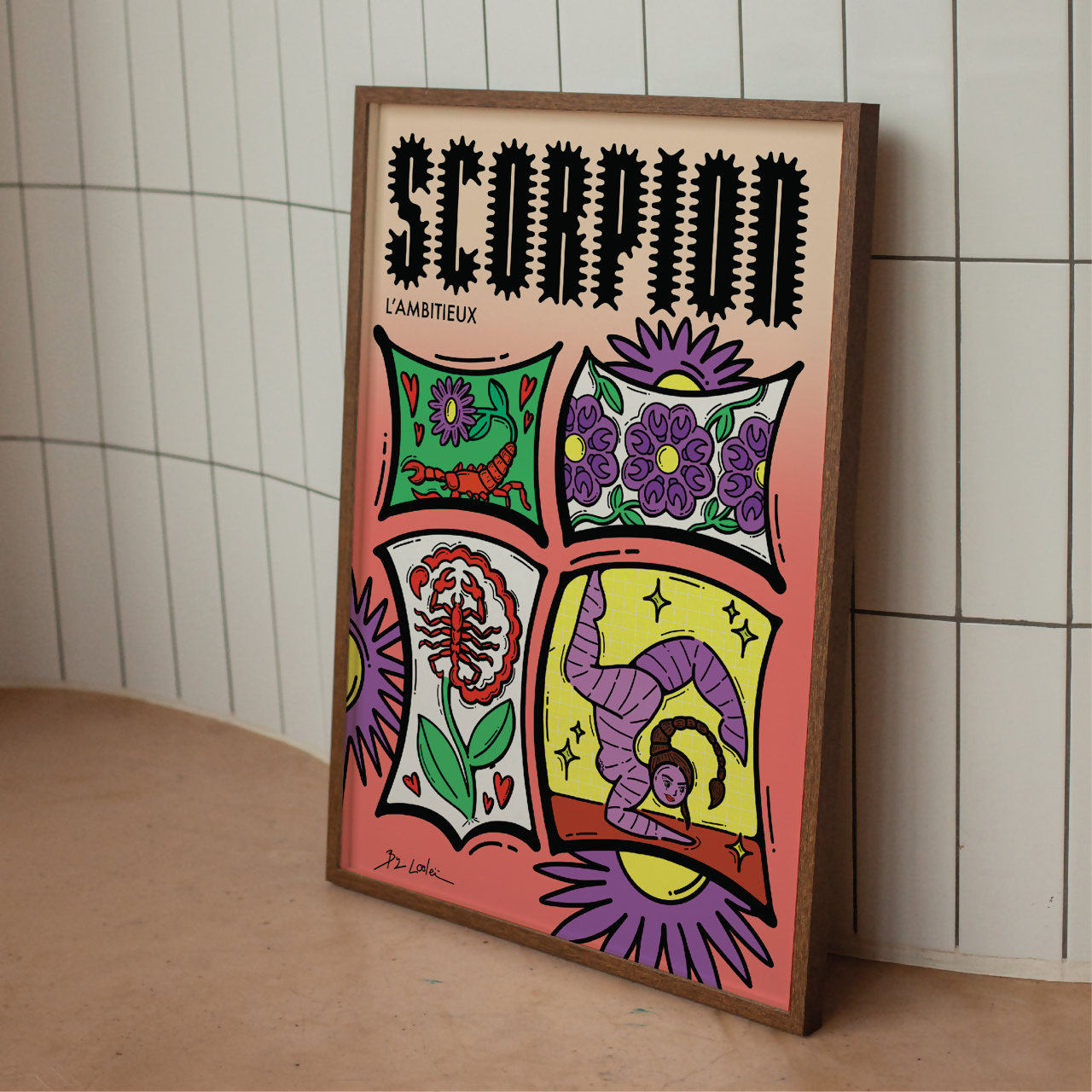 Illustration Scorpion