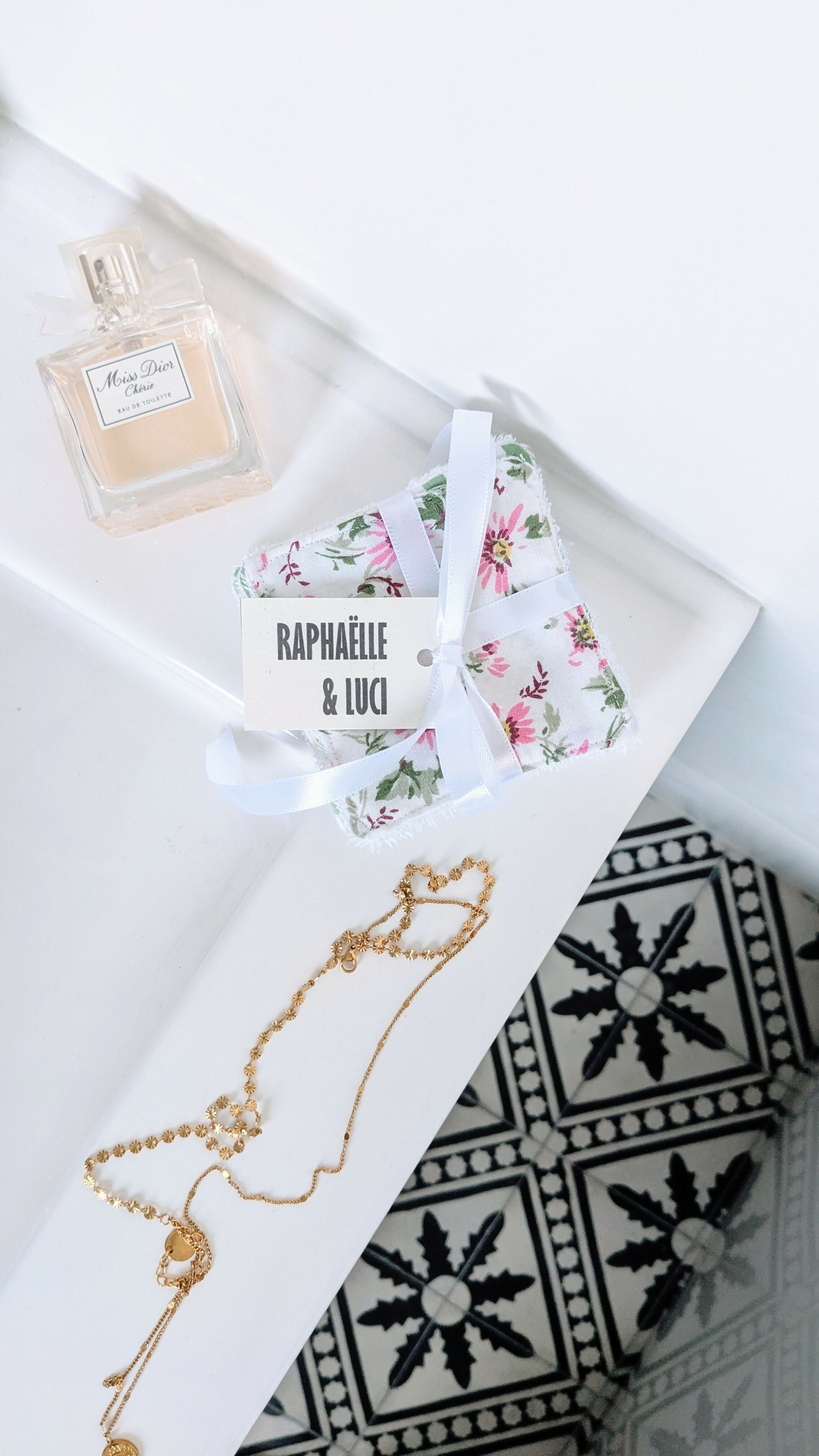 Lot de 7 lingettes lavables JADE