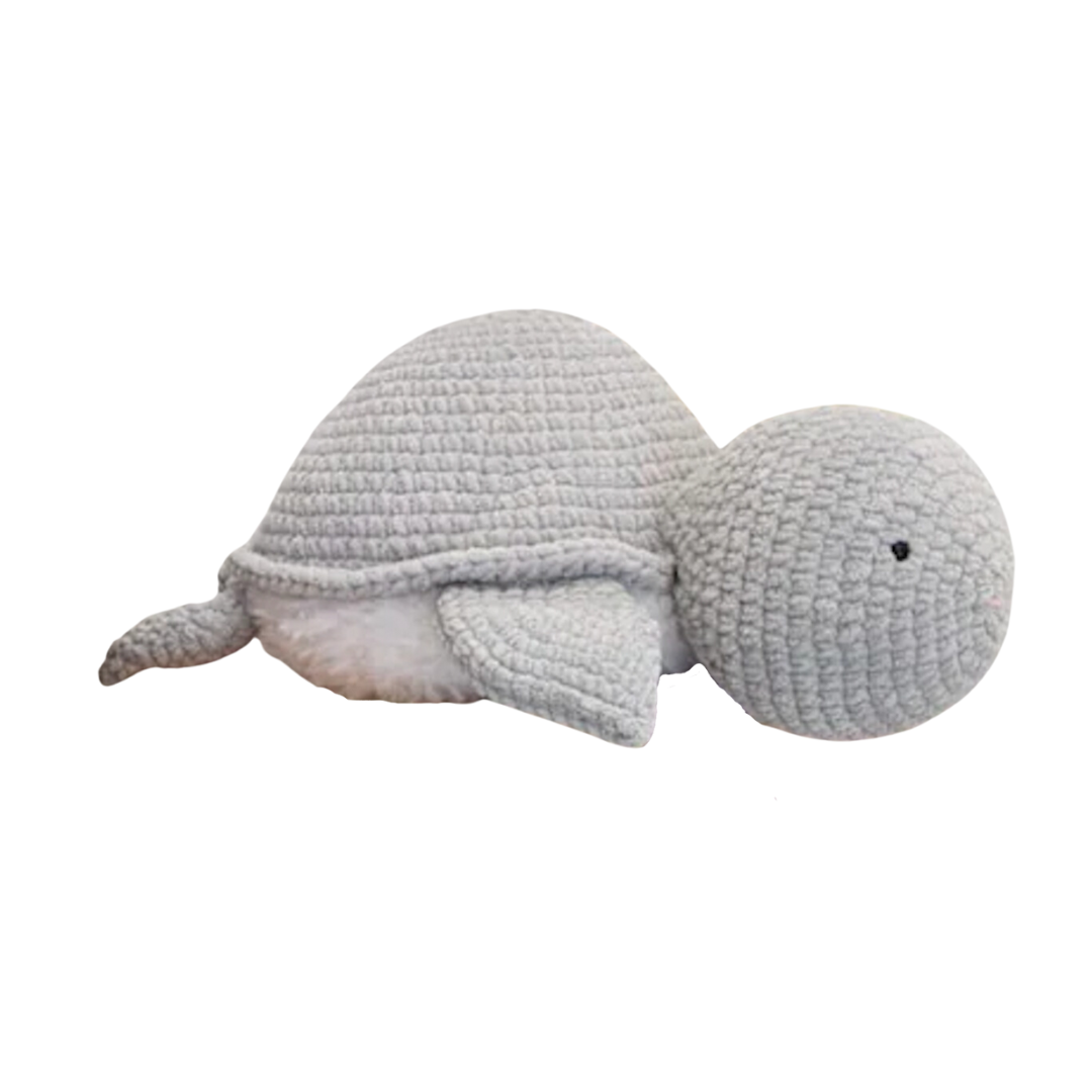 Maxi tortue en crochet "Edna"
