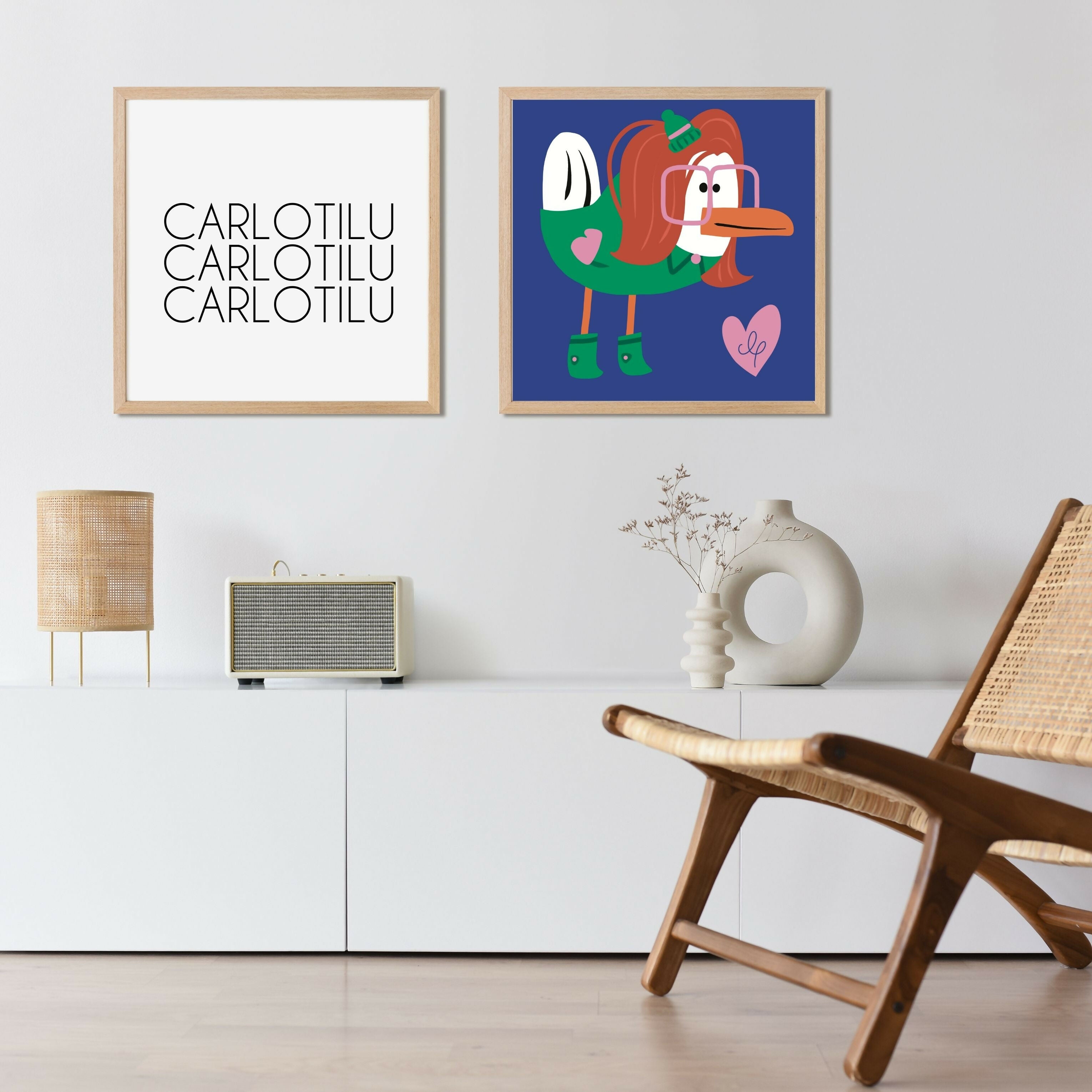 Affiche MOUETTE GEEK