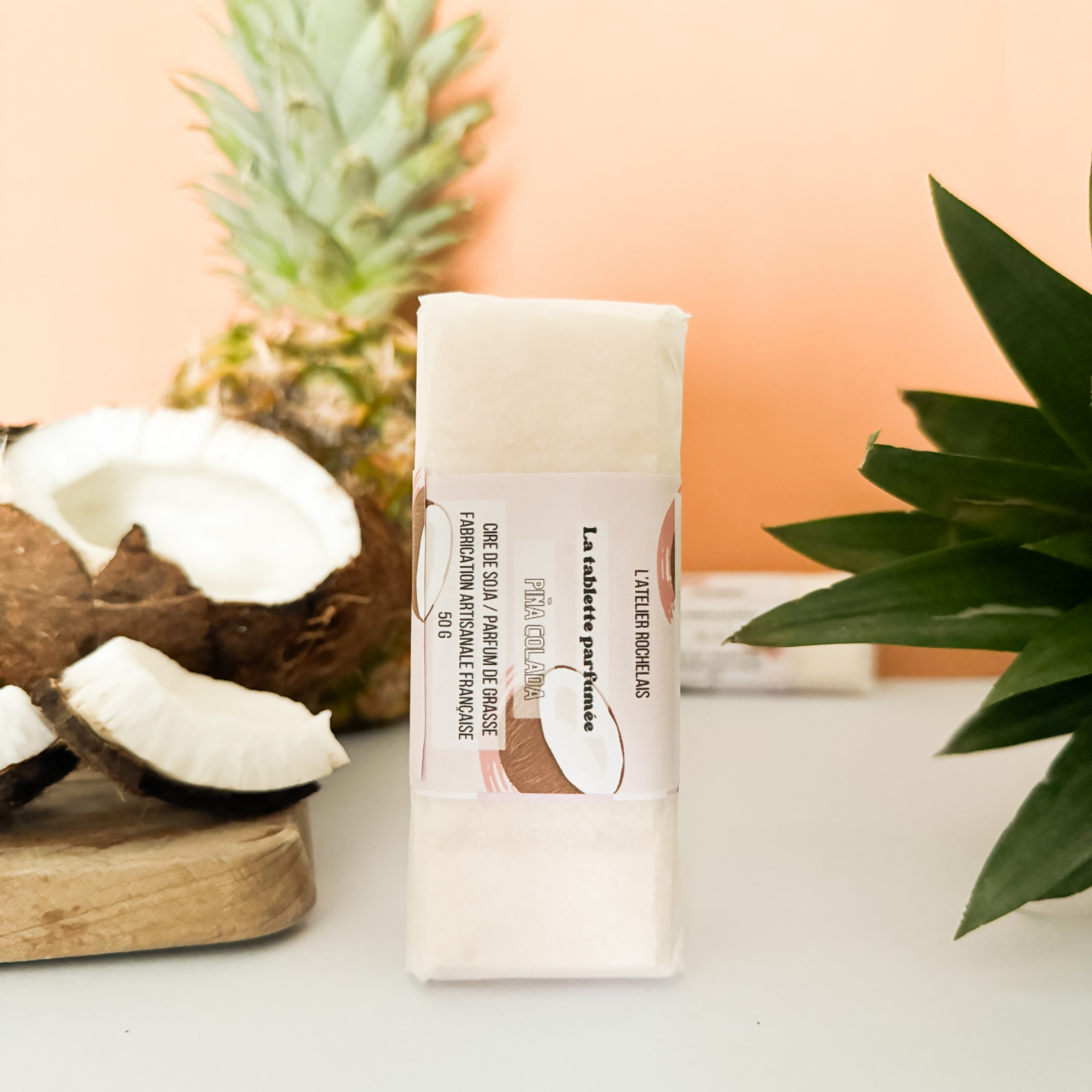 Tablettes parfumées artisanales – Cire de soja végétale – Parfums de Grasse – Diffusion longue – 50g