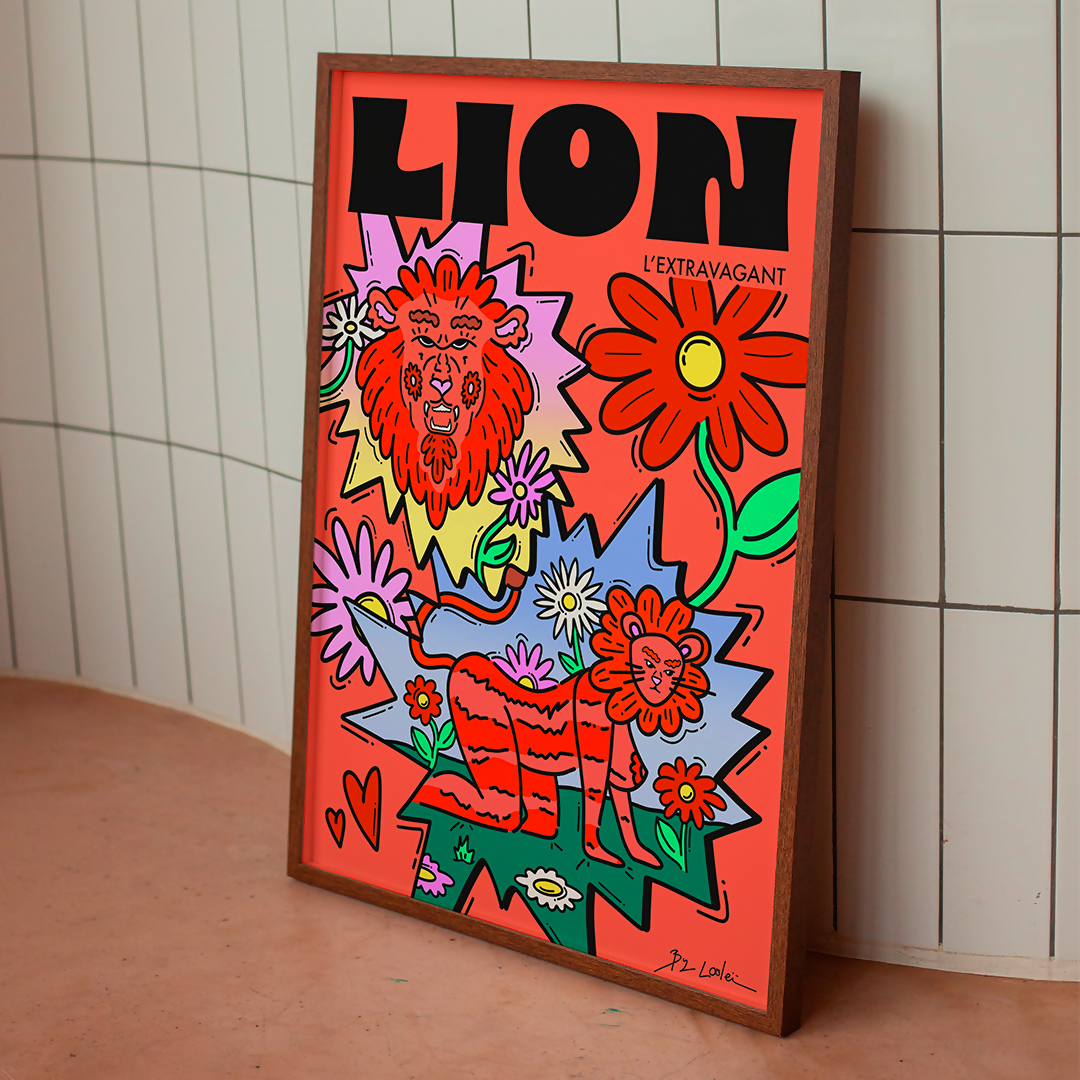 Illustration Lion