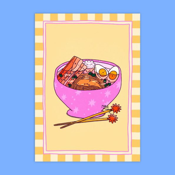 Ramen tes copines - Format A4 🍜