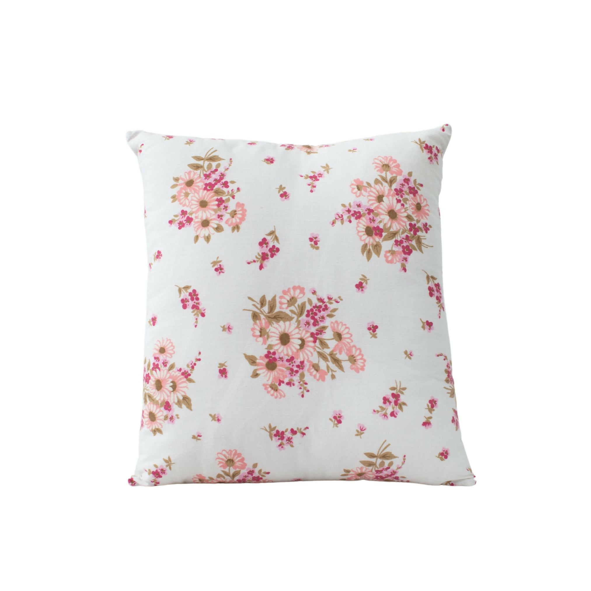 Coussin "So British" fleuri