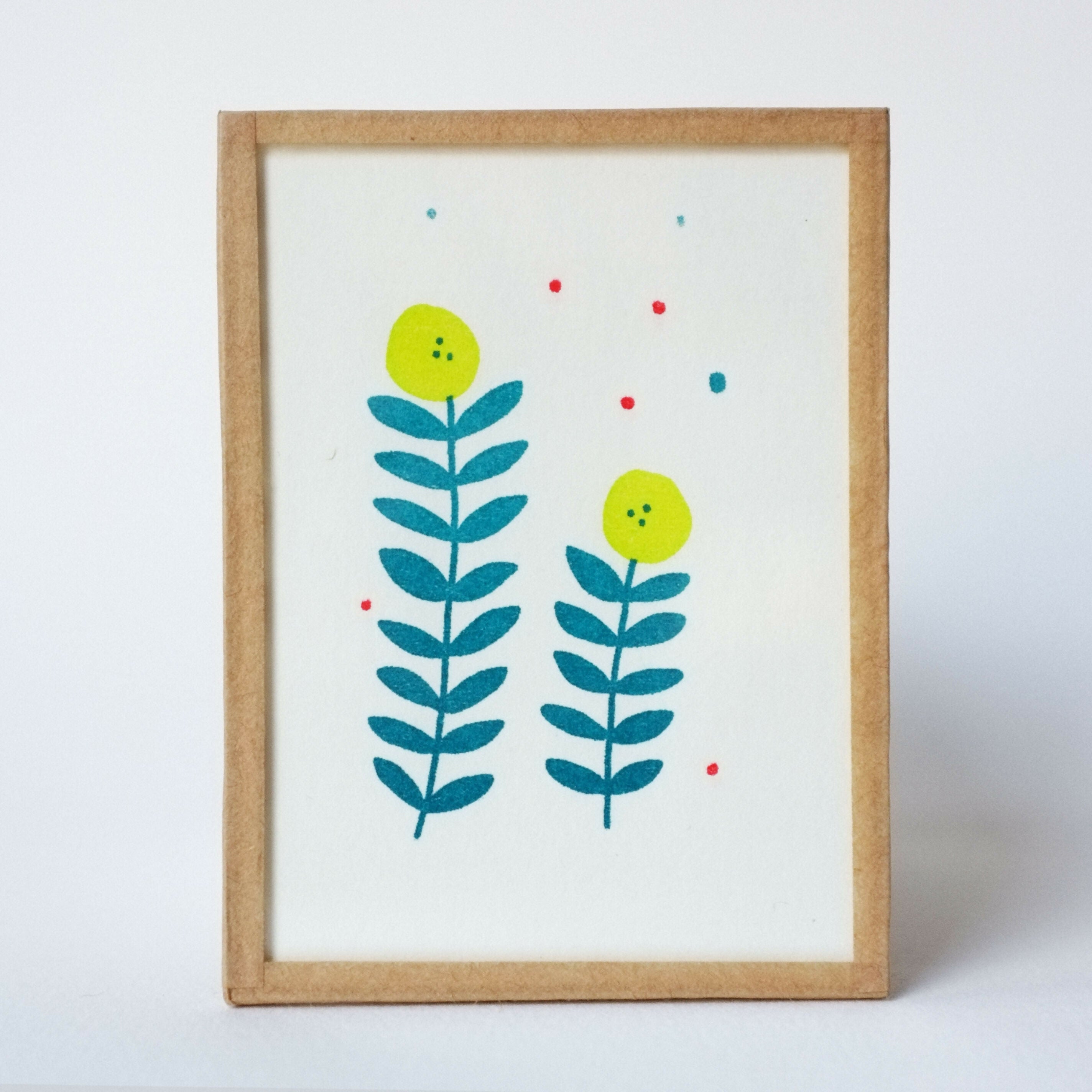 Mini cadre Fleuri - N°16