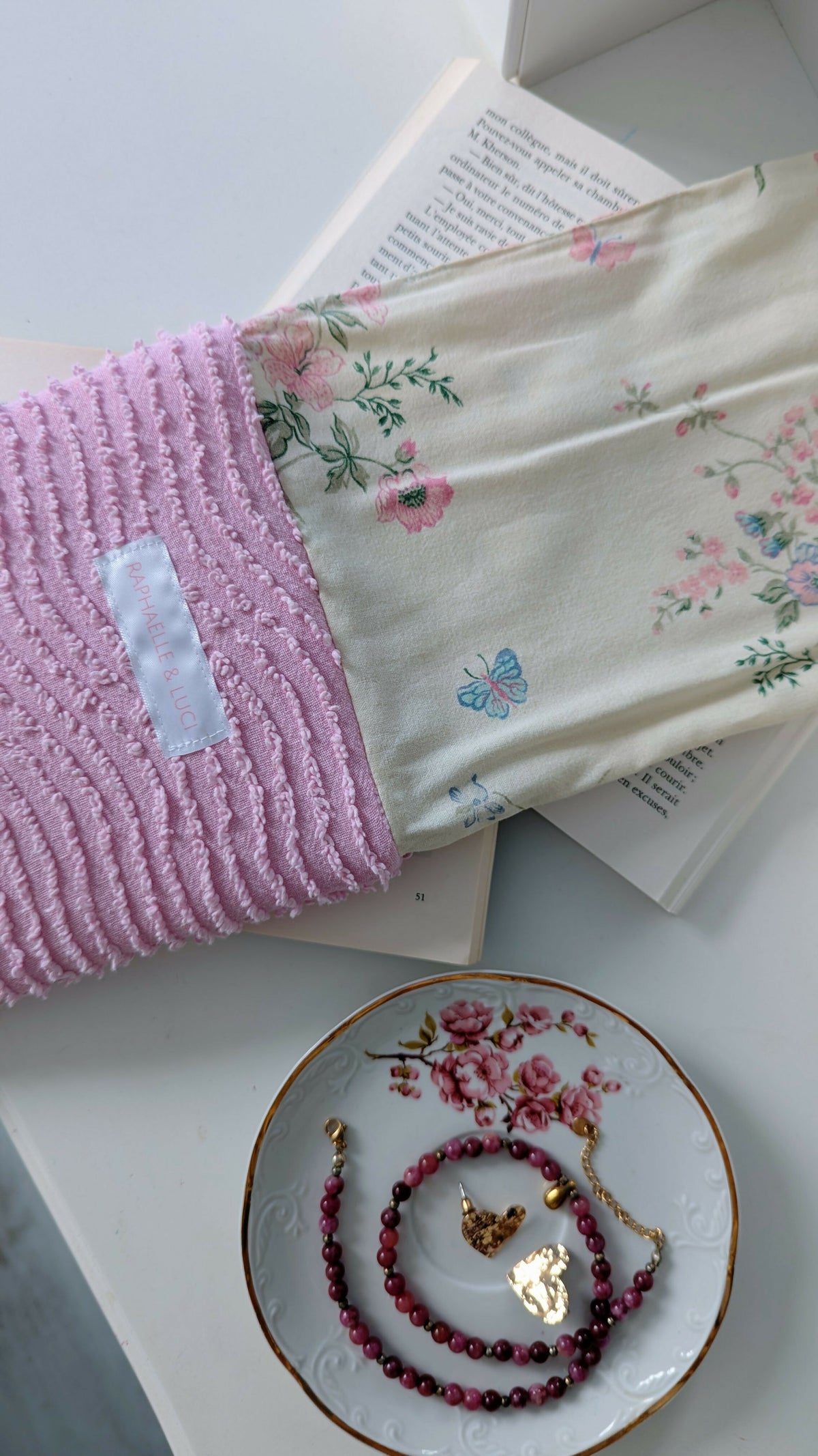 Housse de livre ROSA