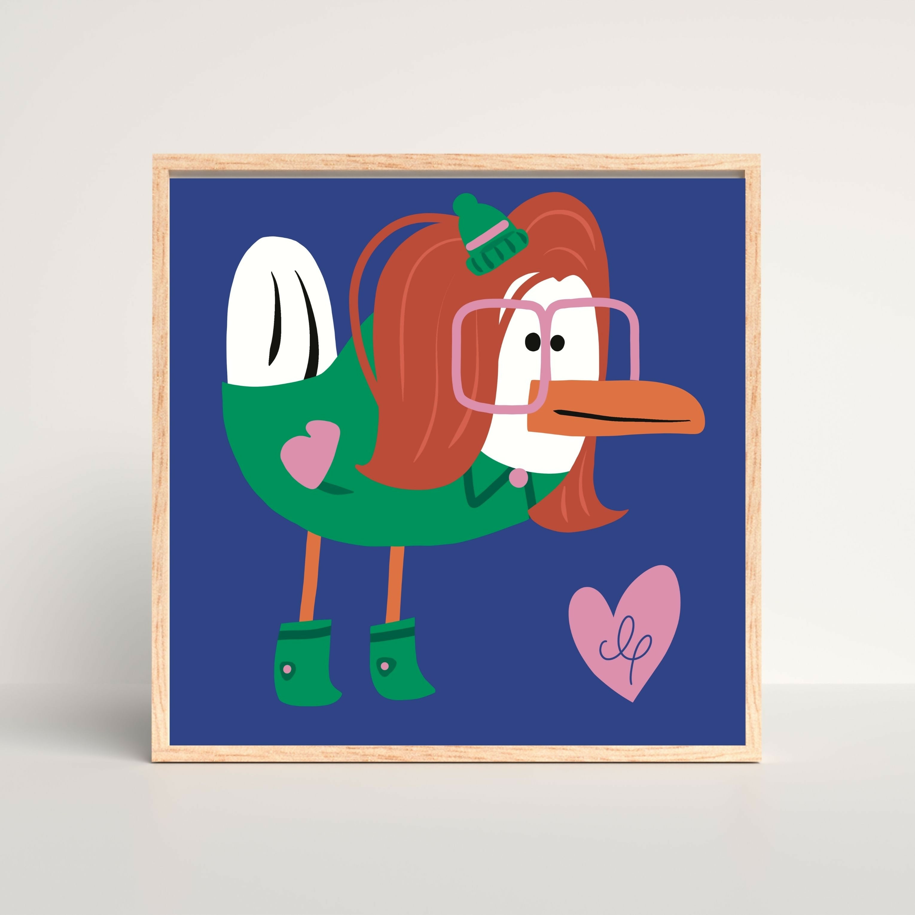 Affiche MOUETTE GEEK