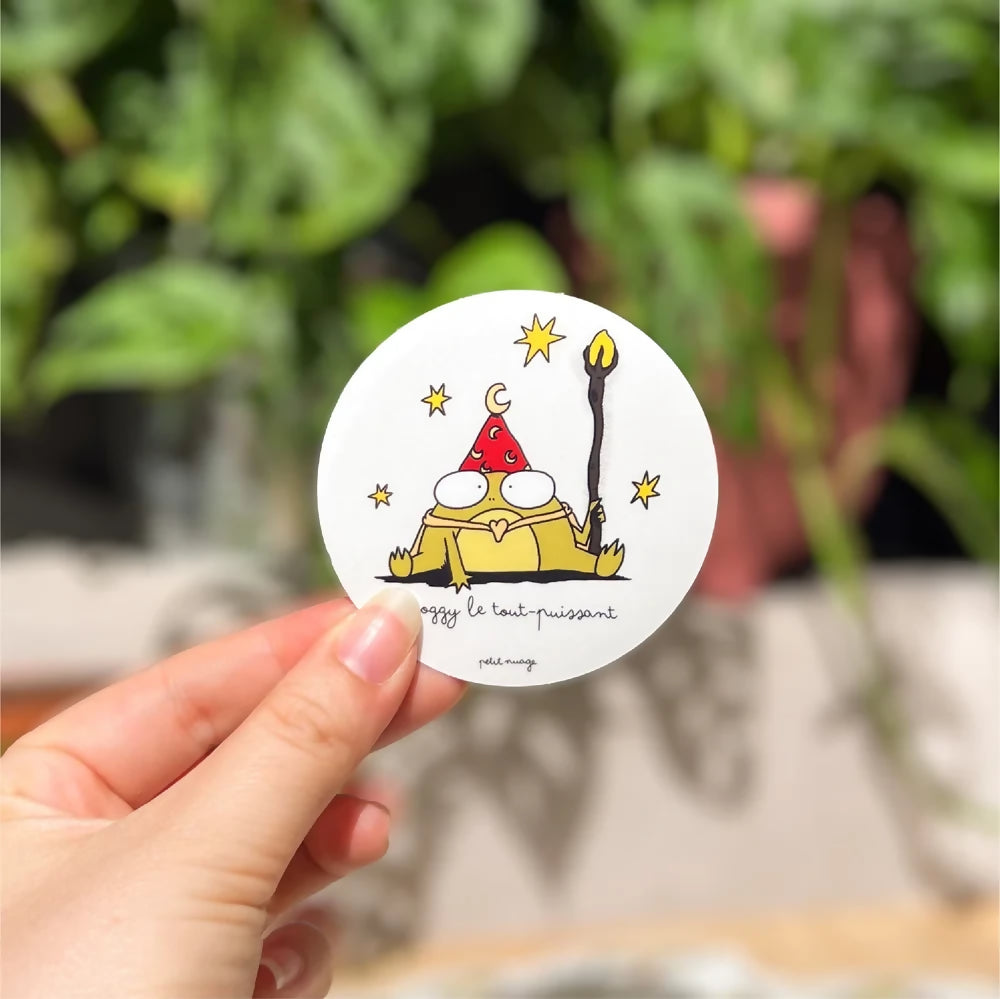 Froggy le-tout-puissant - Sticker 🐸