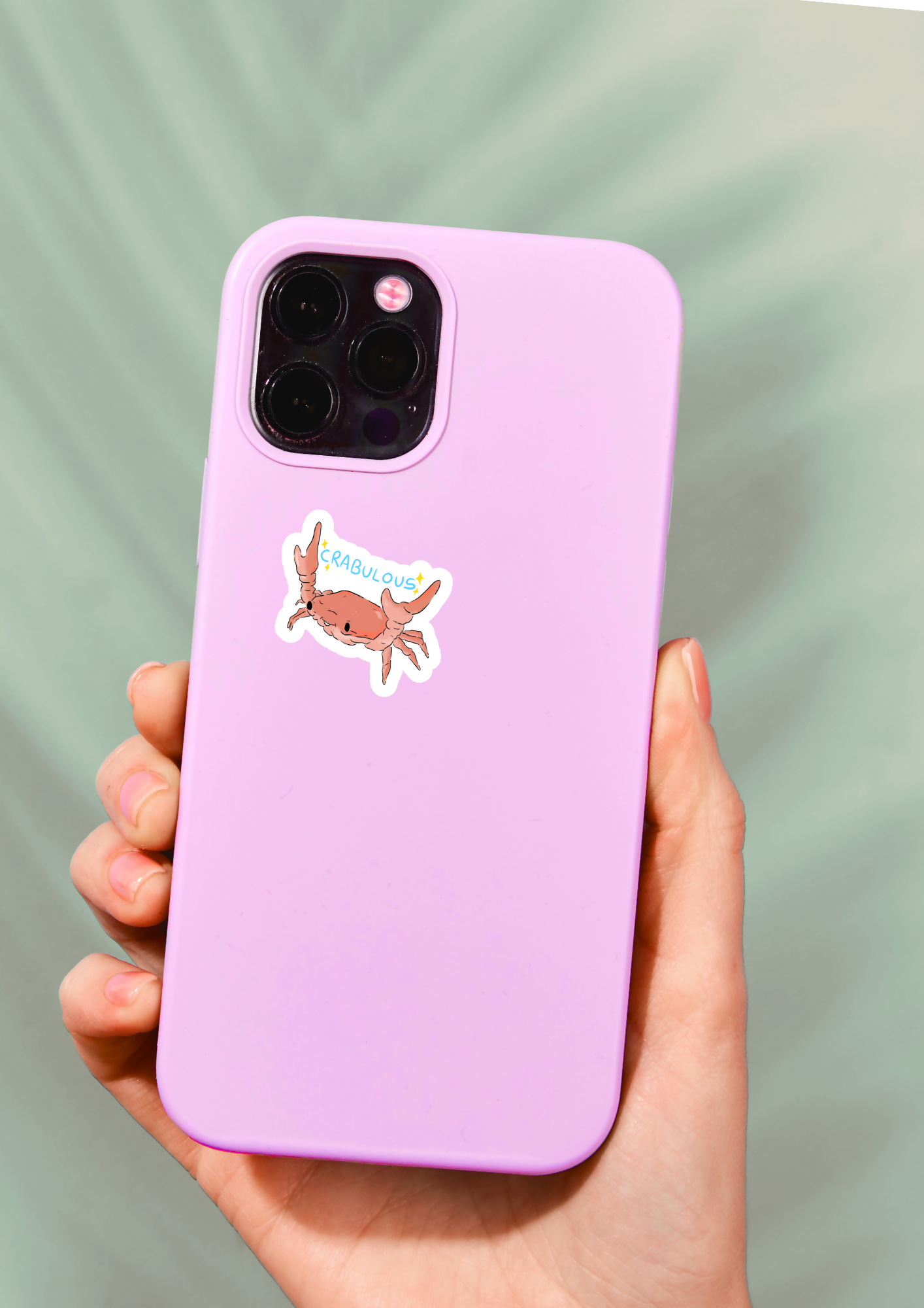 Sticker Crabe "Crabulous"