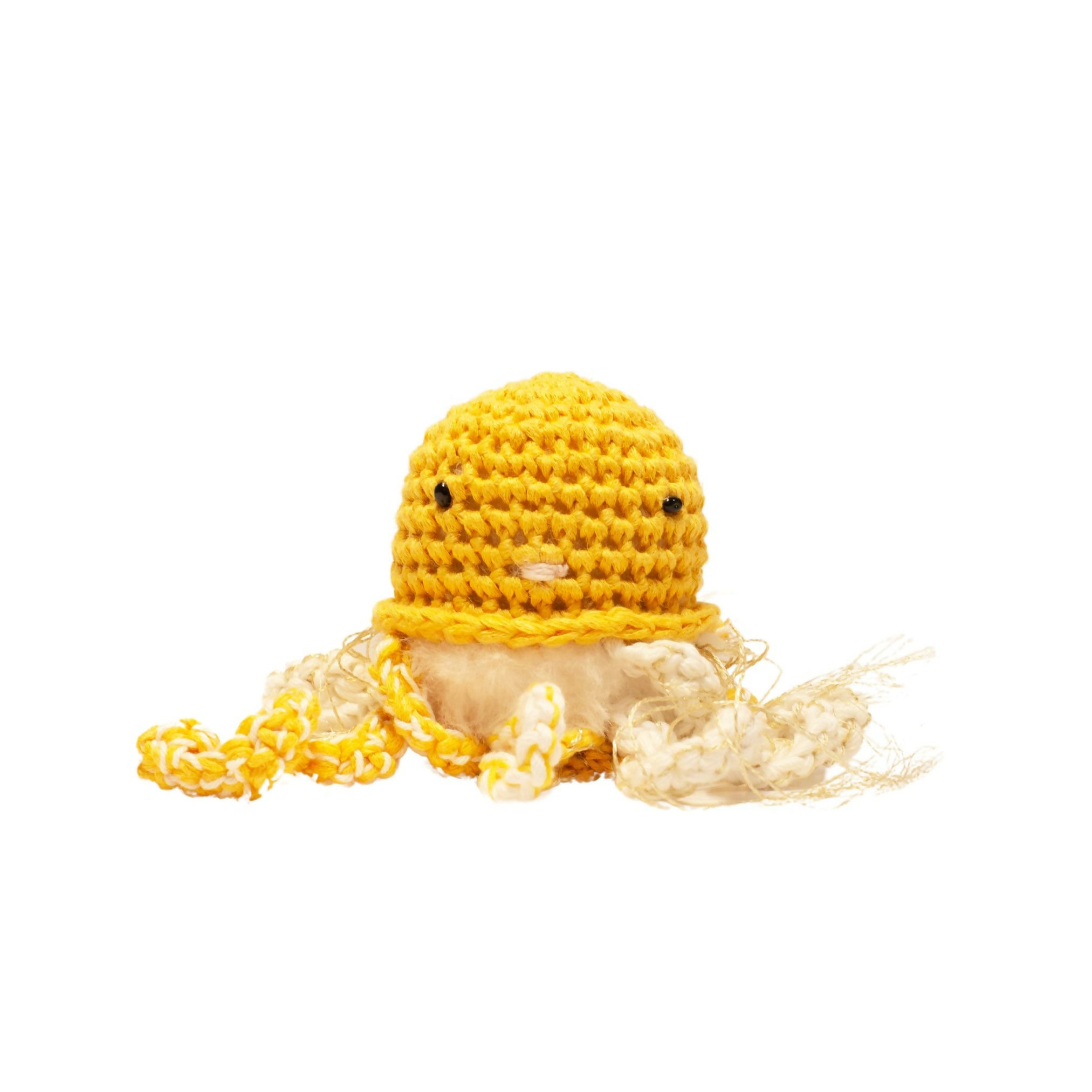 Méduse jaune en crochet