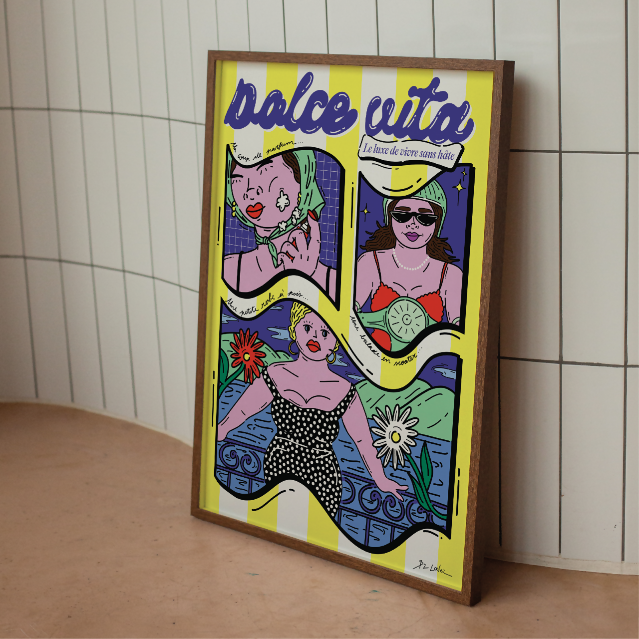 Illustration Dolce Vita