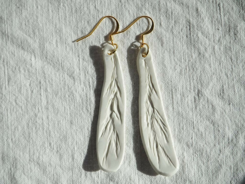 Boucles d'oreilles graminées