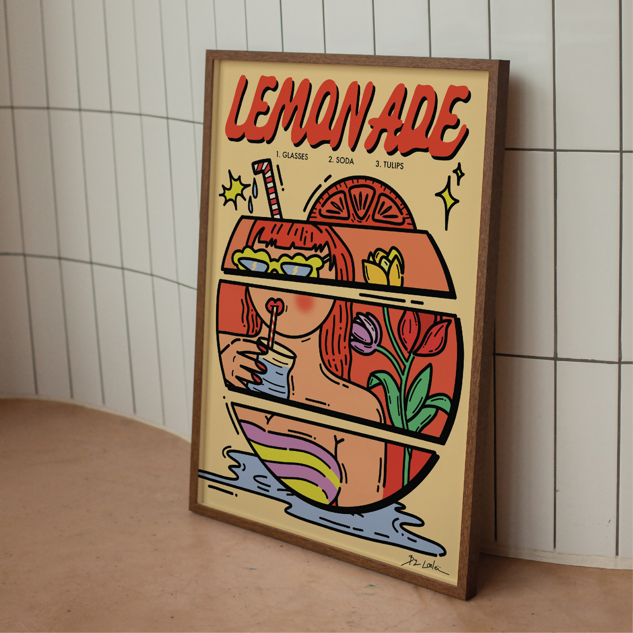 Illustration Lemonade