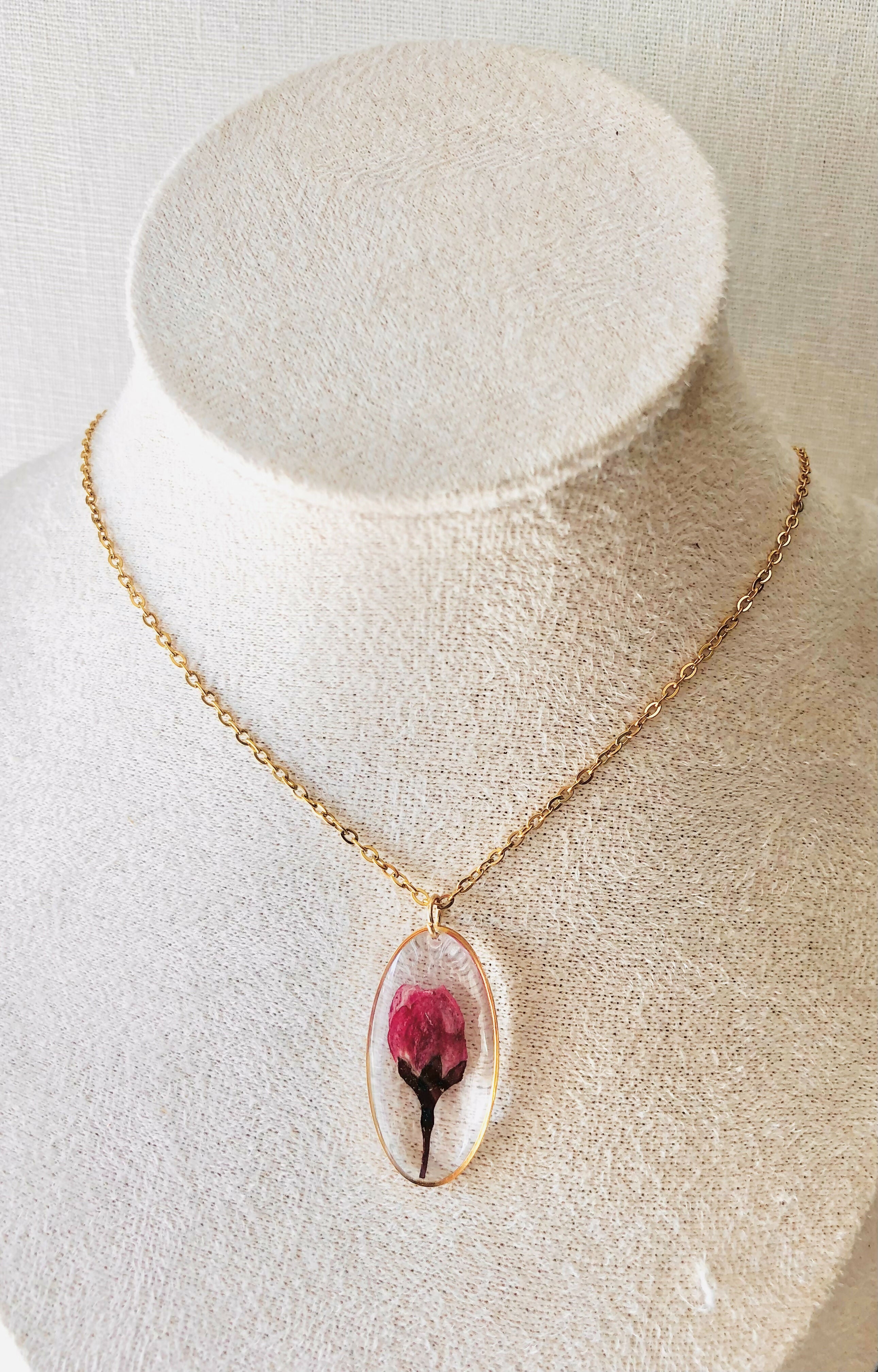 Collier fleur de cerisier