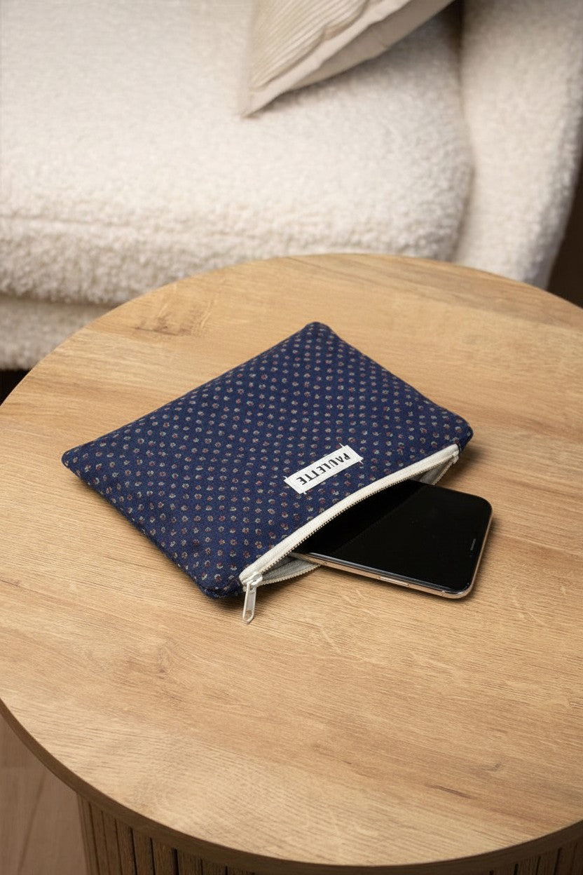 Petite pochette - fleurs vintage