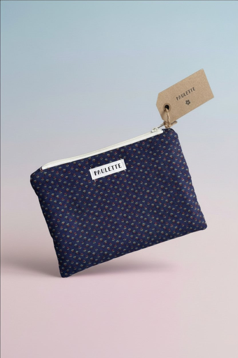 Petite pochette - fleurs vintage