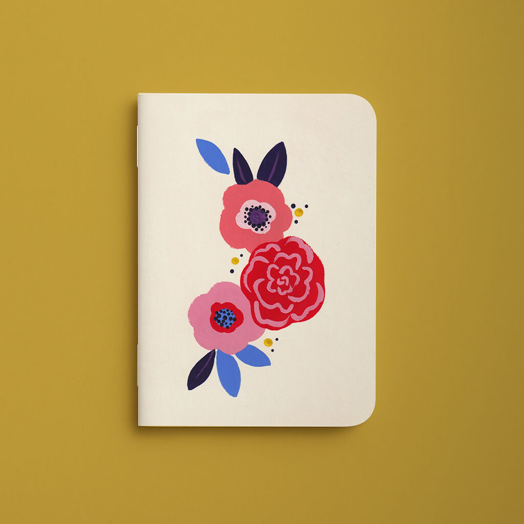 Coffret papeterie - Floral