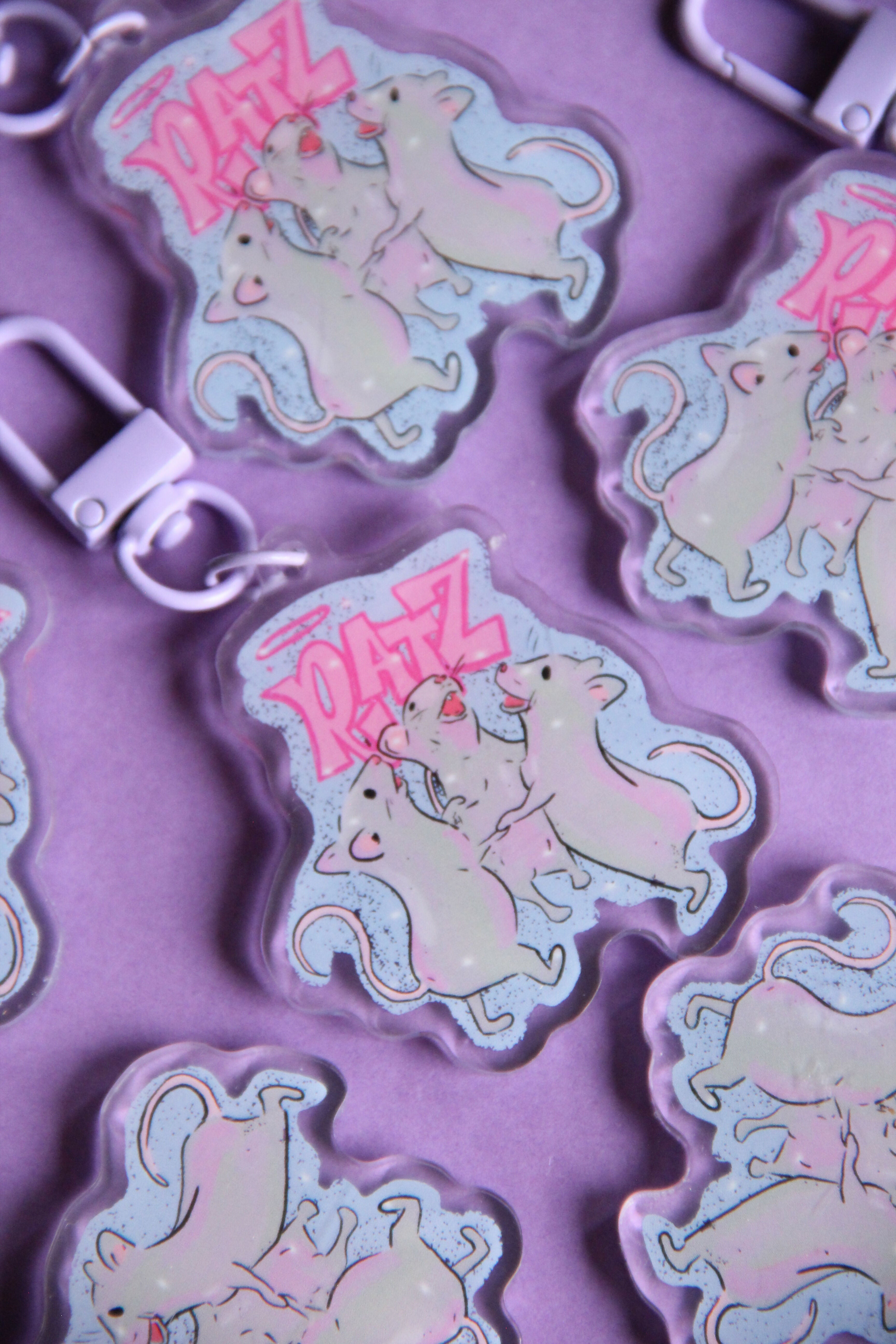 Porte-clés Acryliques « Ratz »