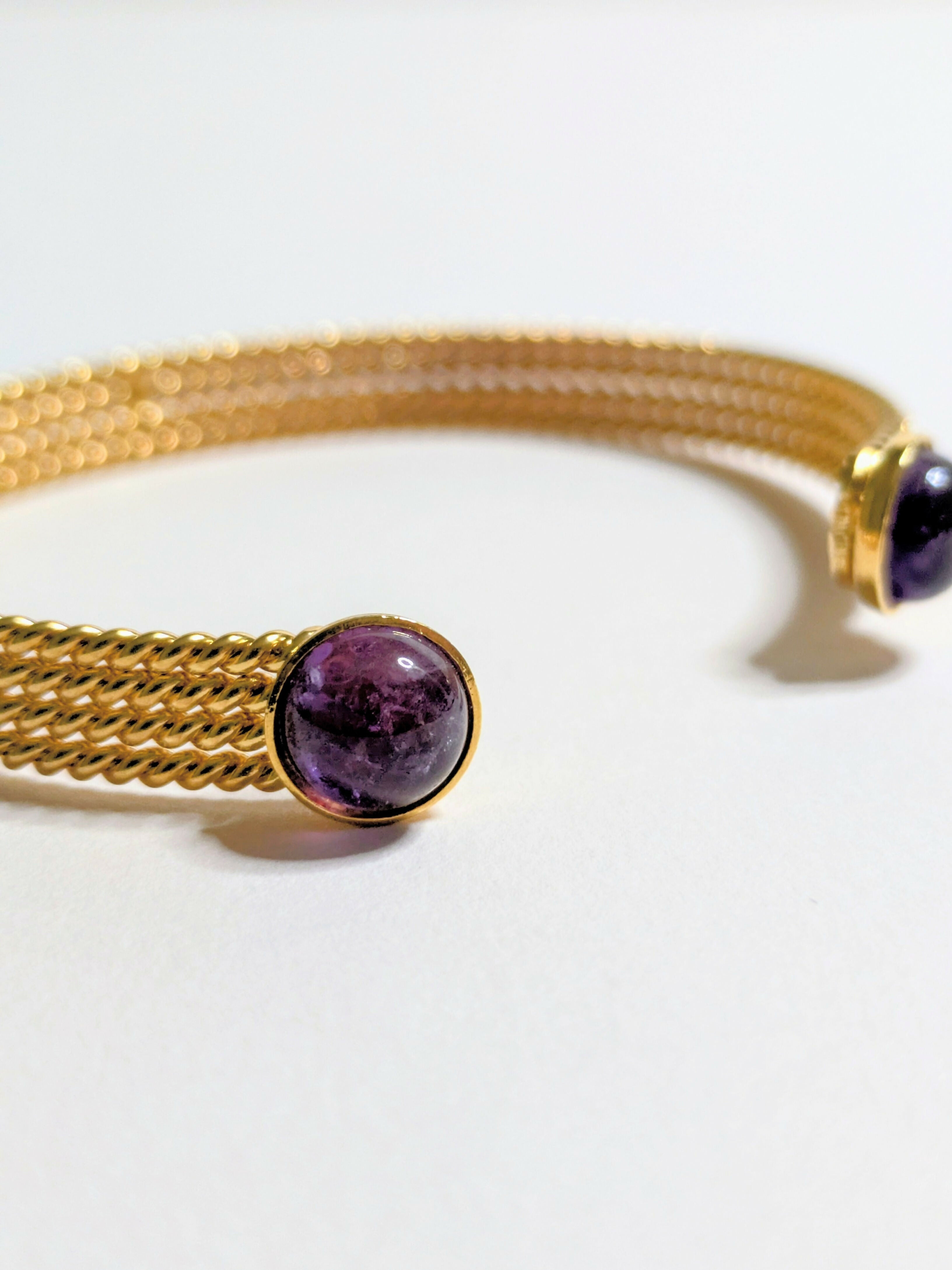 Bracelet Ana - améthyste