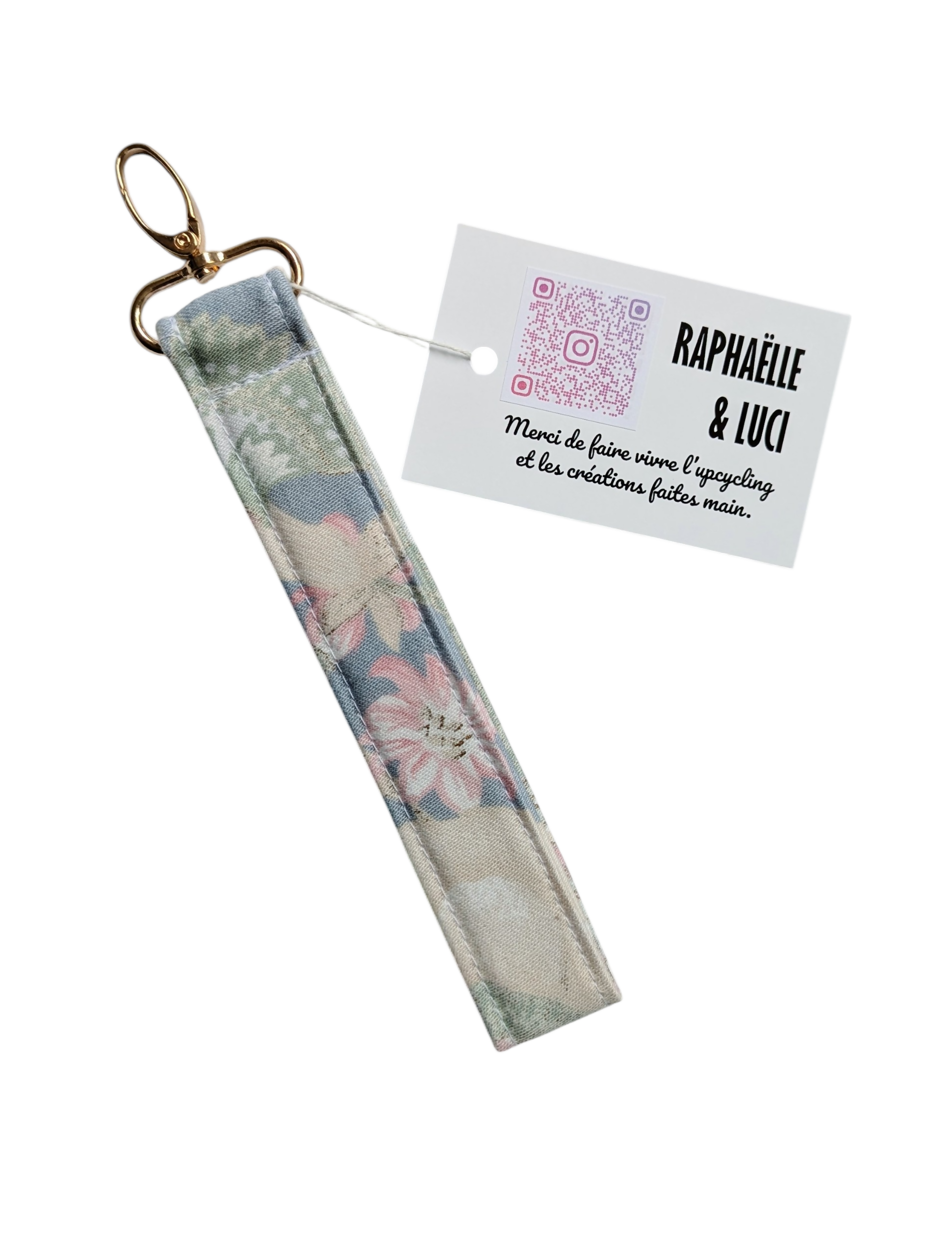 Porte-clé dragonne GRISELDA