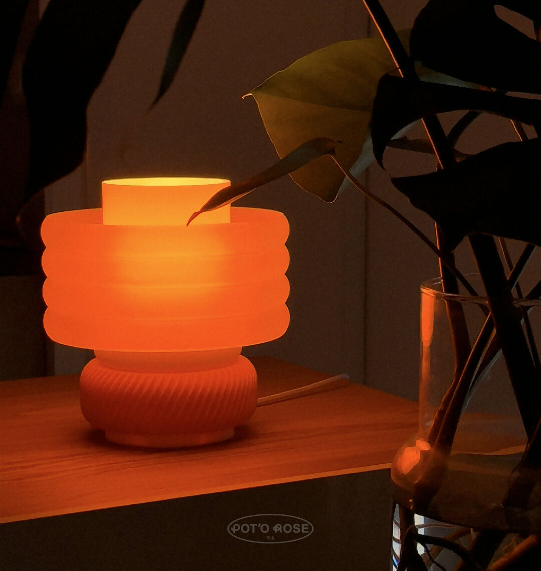Lampe d'ambiance - René Orange