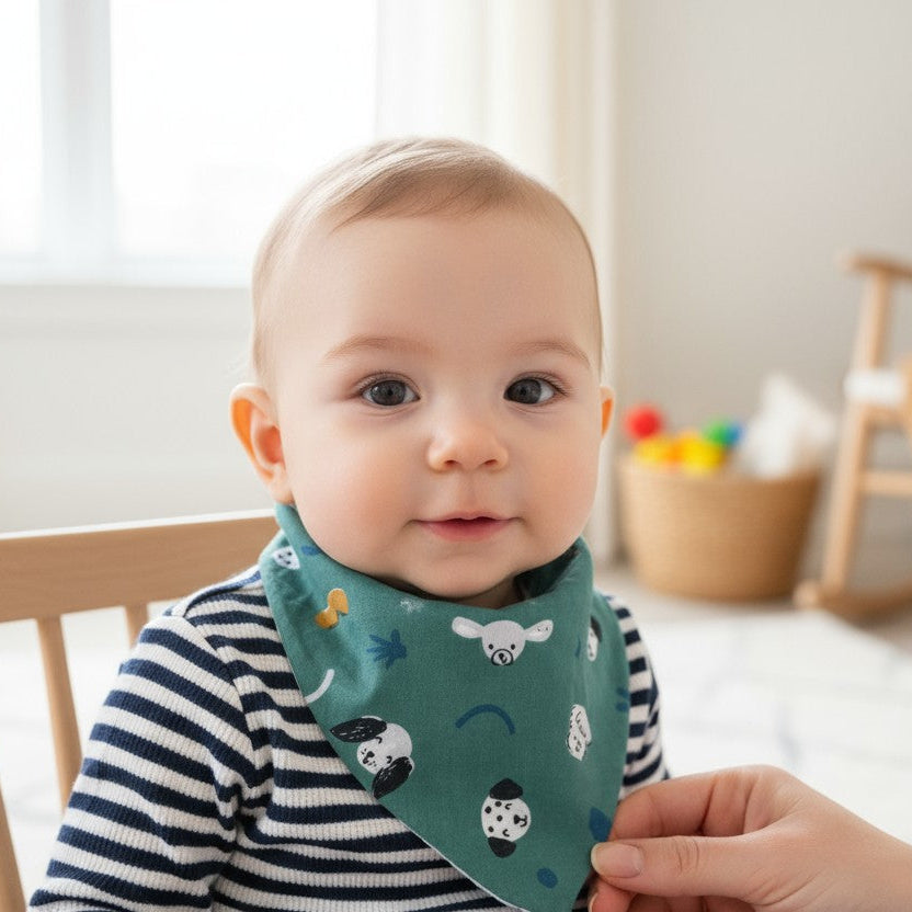 Bavoir bouilles de chiens