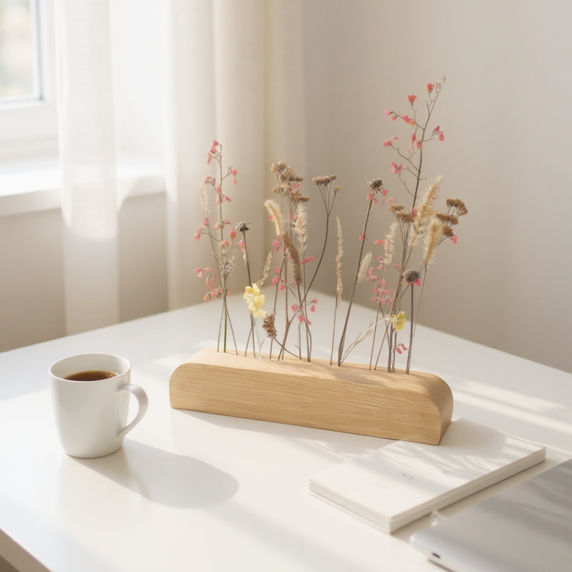 Support décoratif pour fleurs séchées modèle "Single"