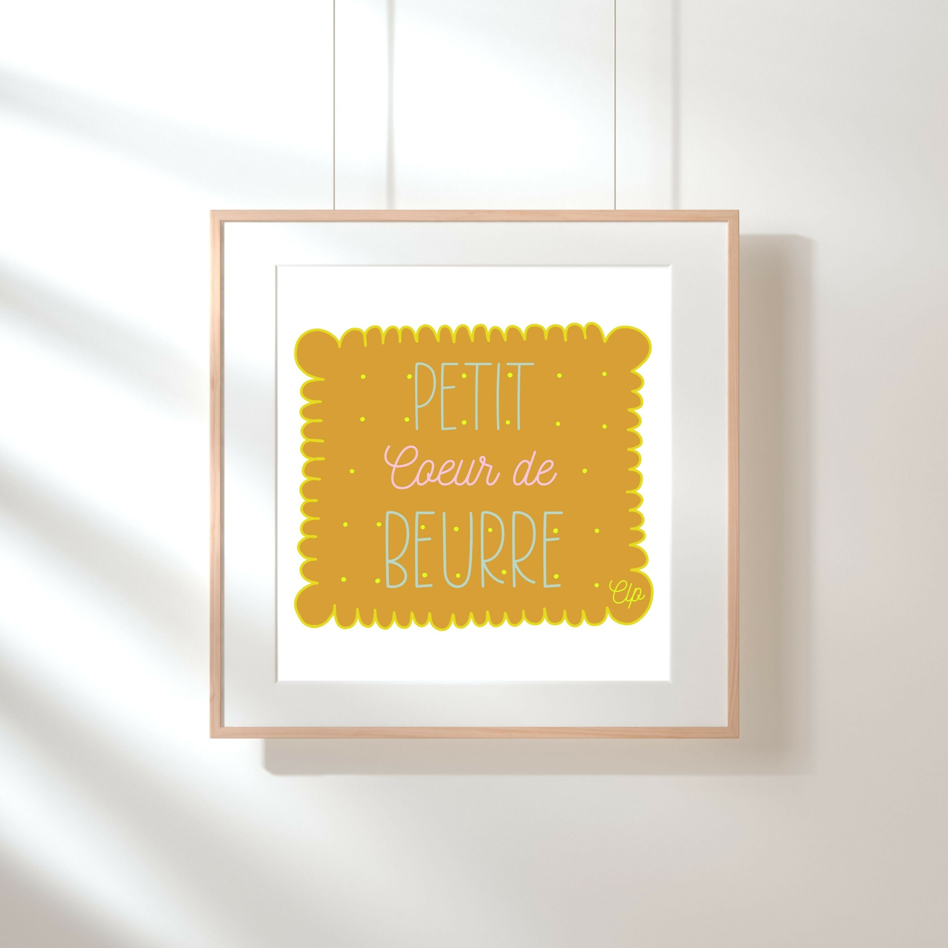 Affiche PETIT COEUR DE BEURRE BIS