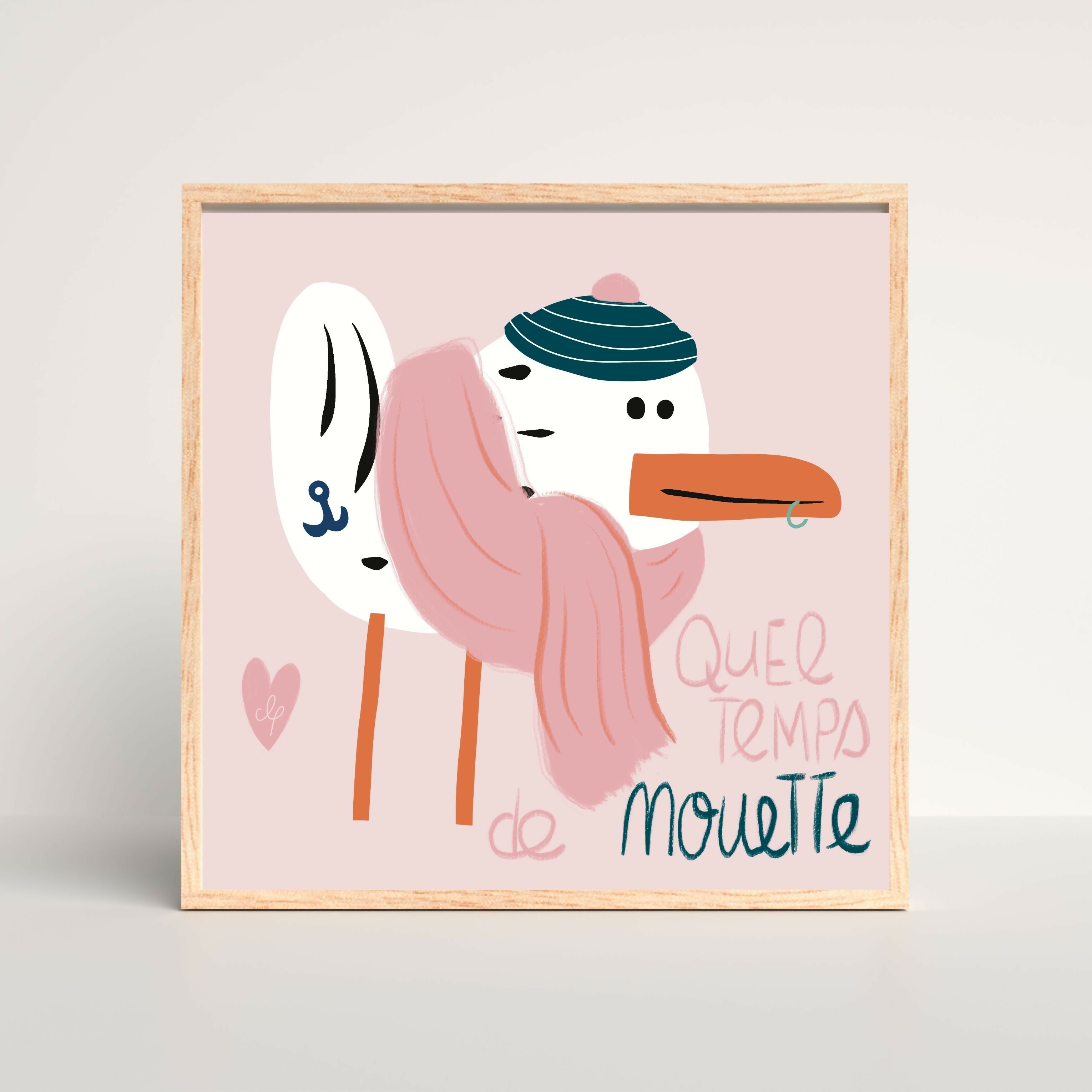 Affiche TEMPS DE MOUETTE