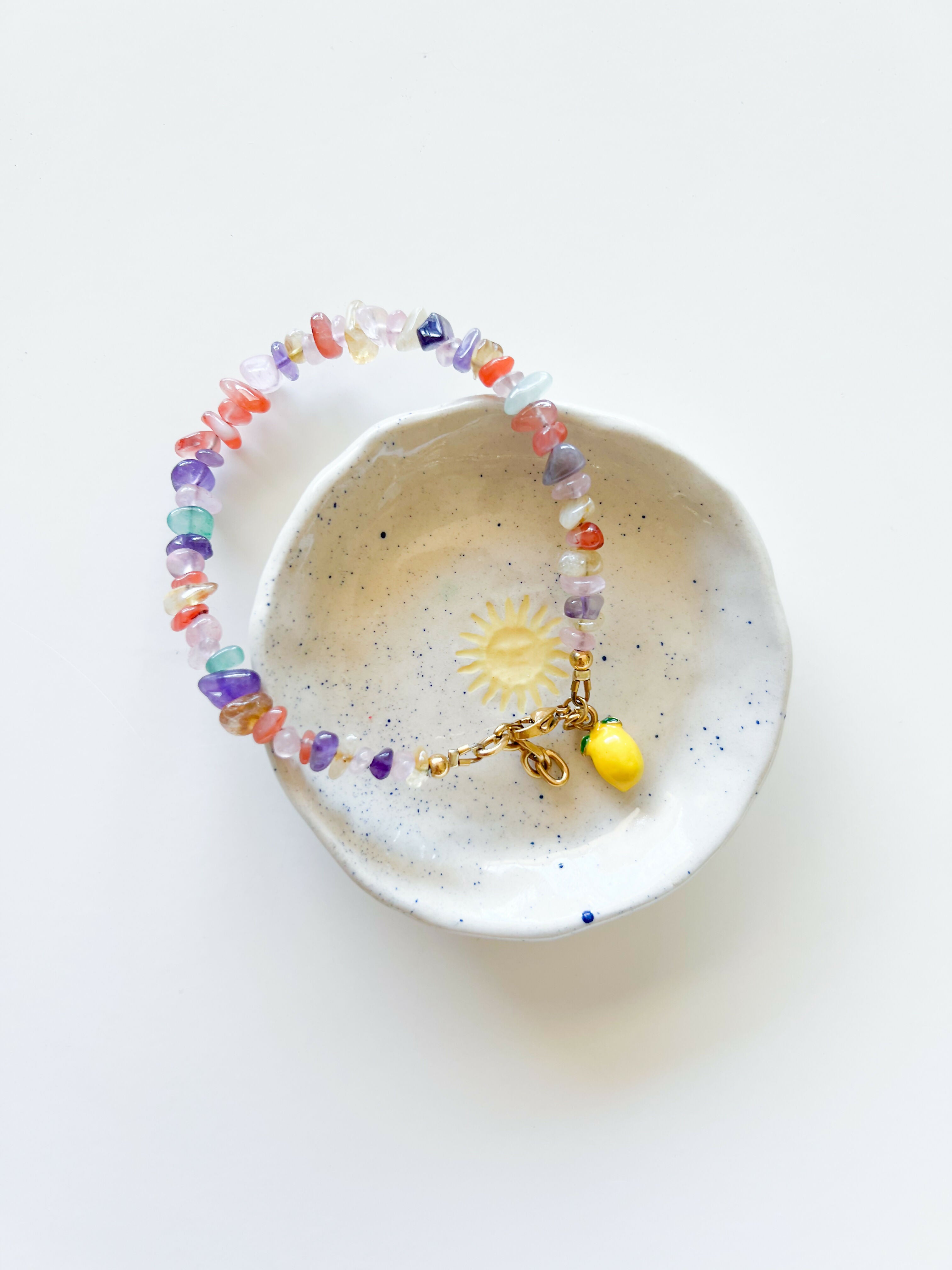 Bracelet de cheville Pastel