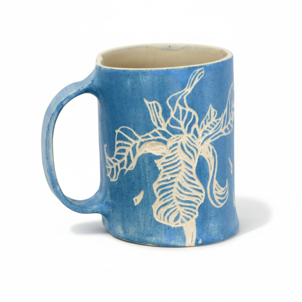 Mug Iris bleu