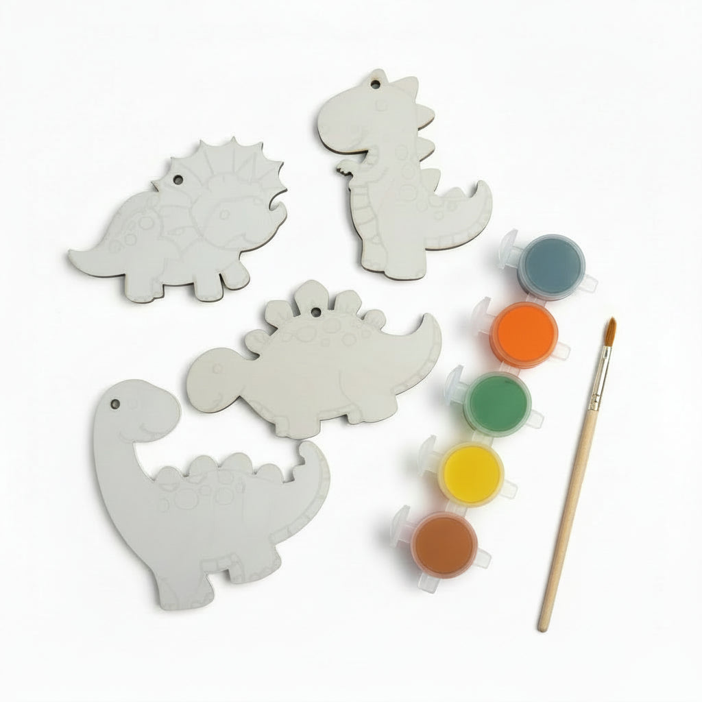 Kit DIY peindre "Dinosaures"
