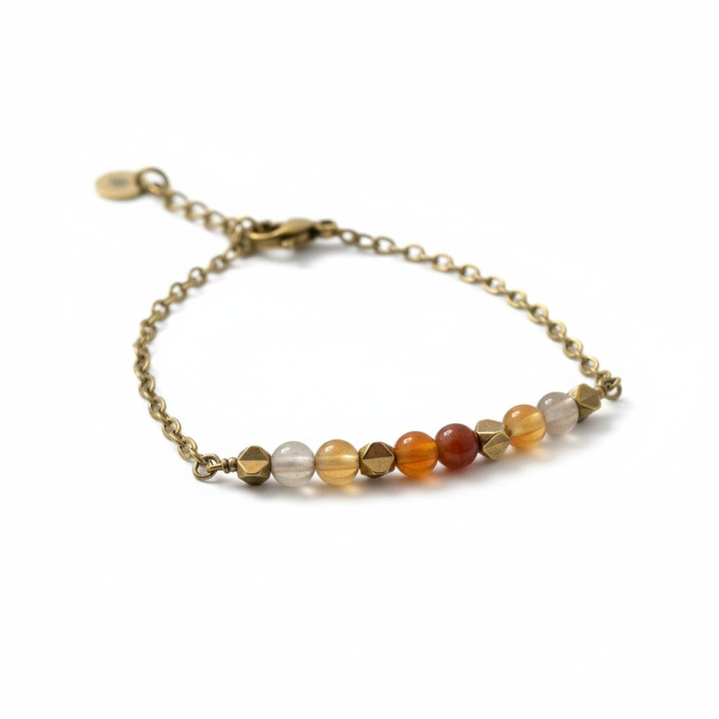 Bracelet KENSIKA - Cornaline multicolore