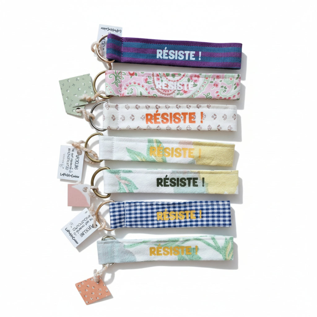 Porte-clé "Résiste !"